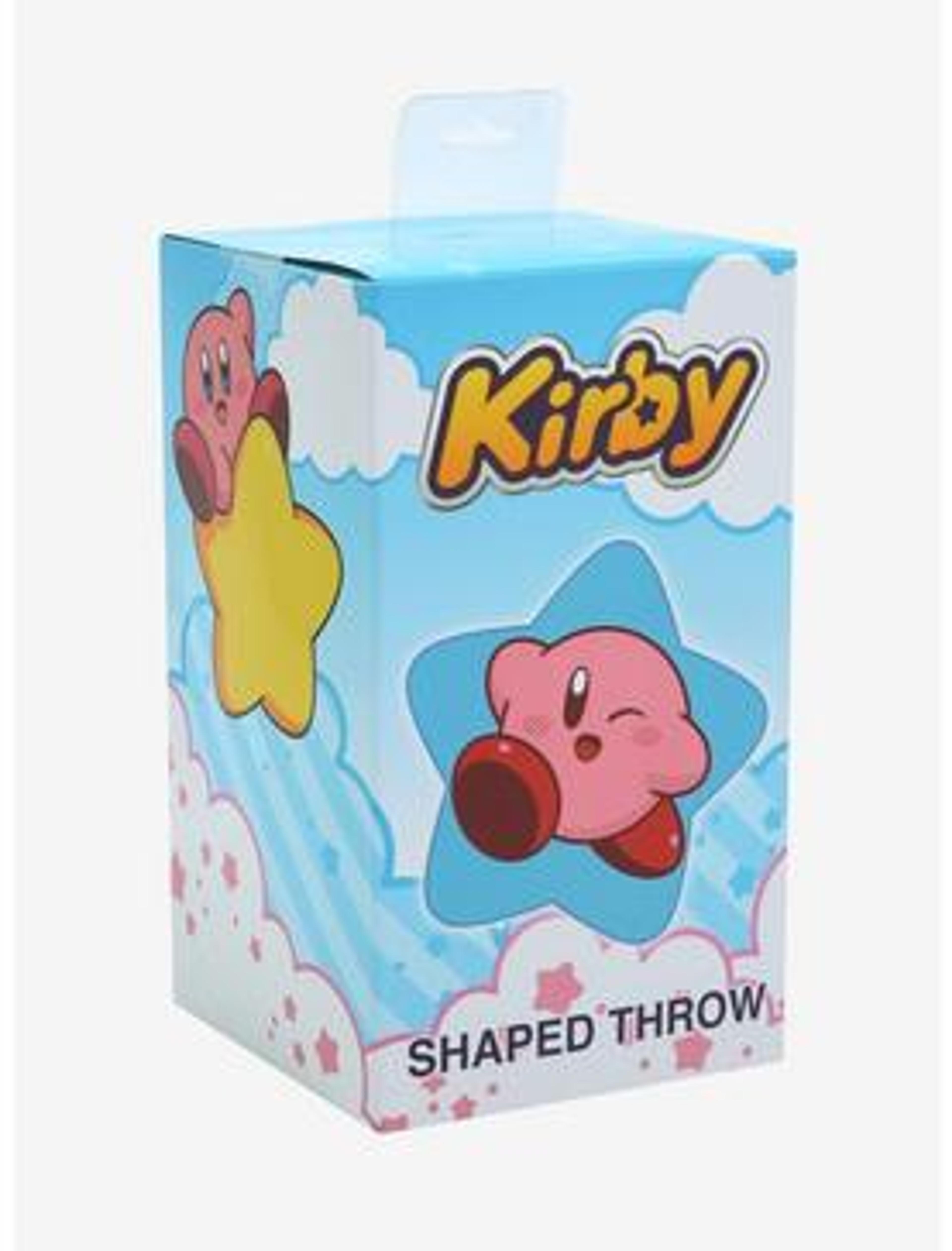 Kirby Star Figural Throw Blanket | Hot Topic