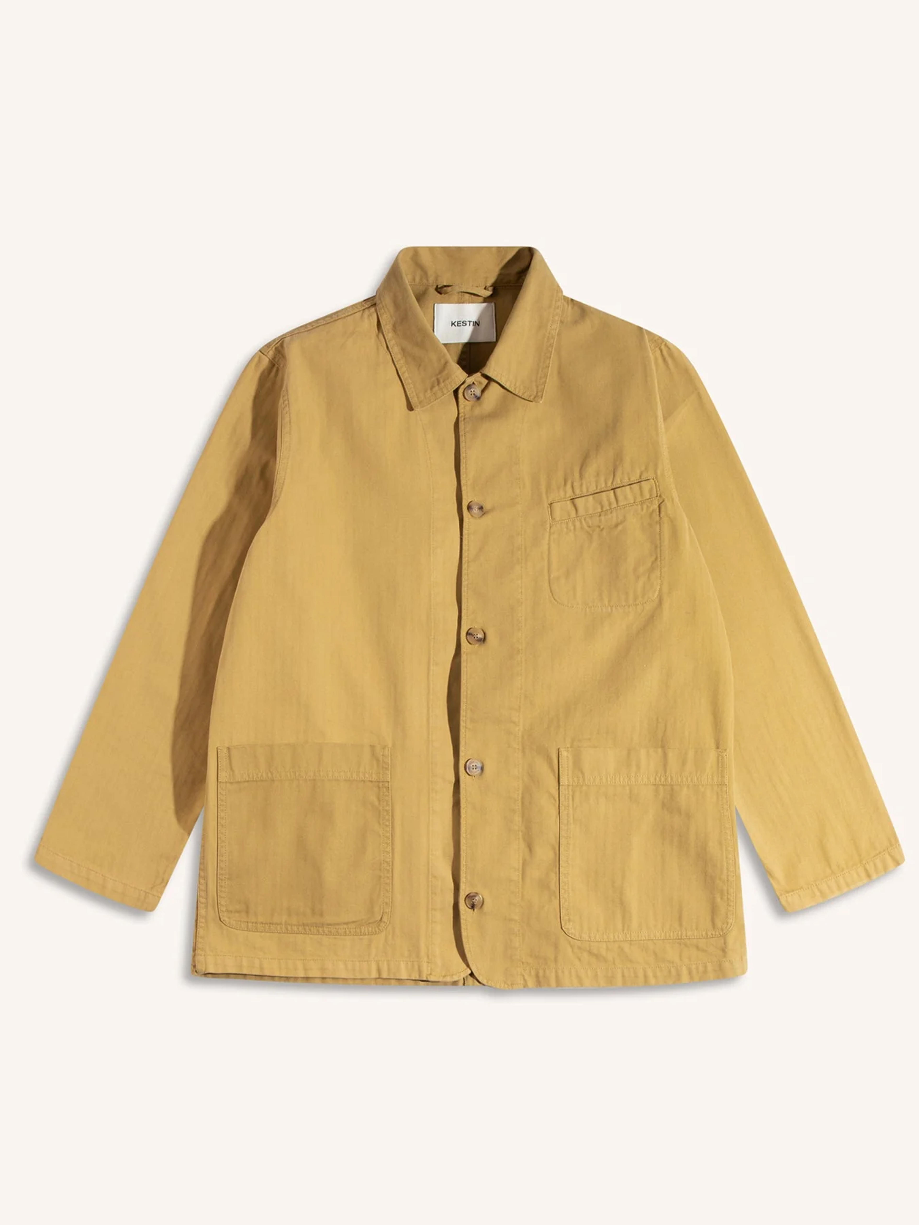 KESTIN | Huntly Jacket in American Tan Herringbone – Kestin