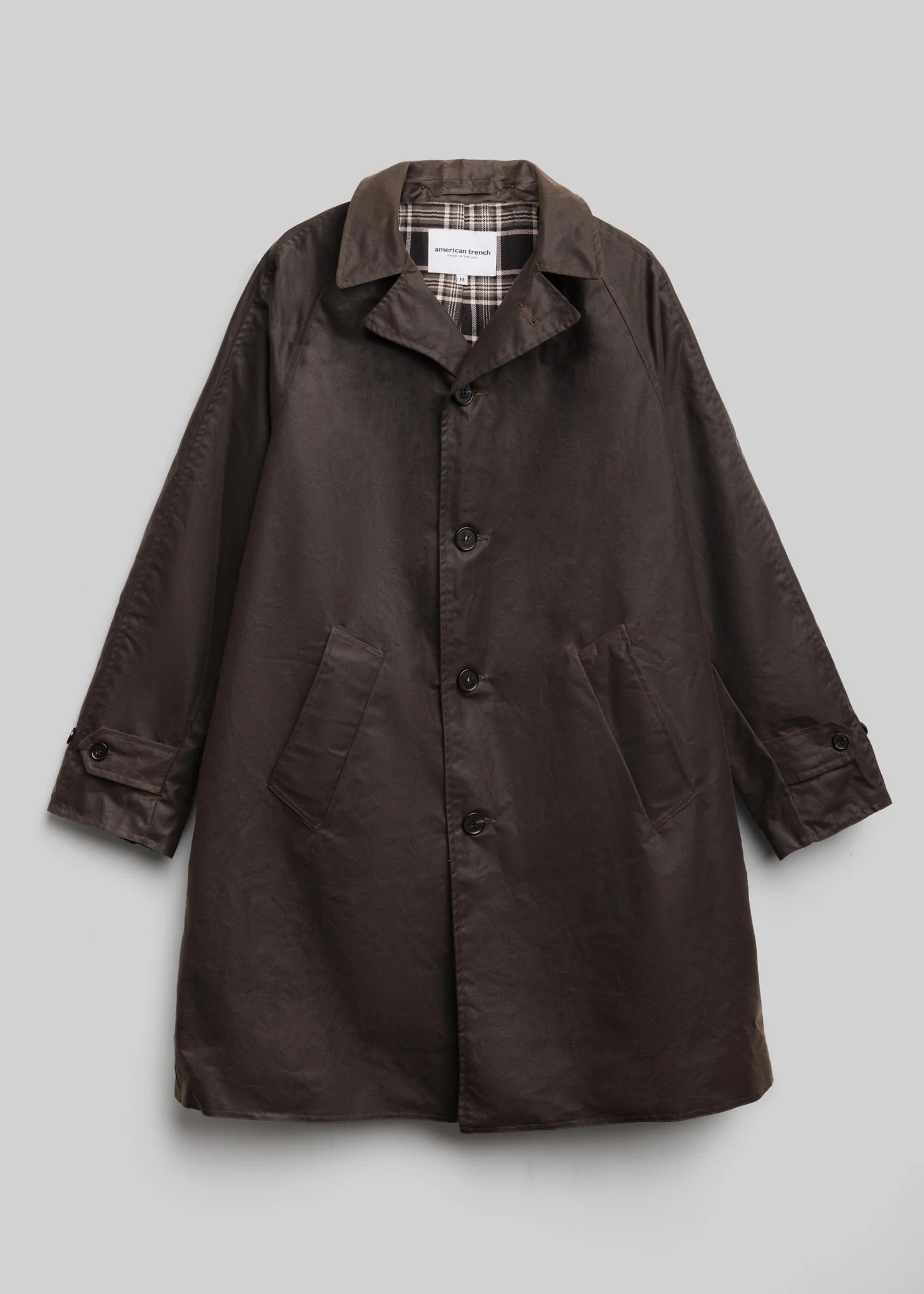 The Waxed Trench Coat