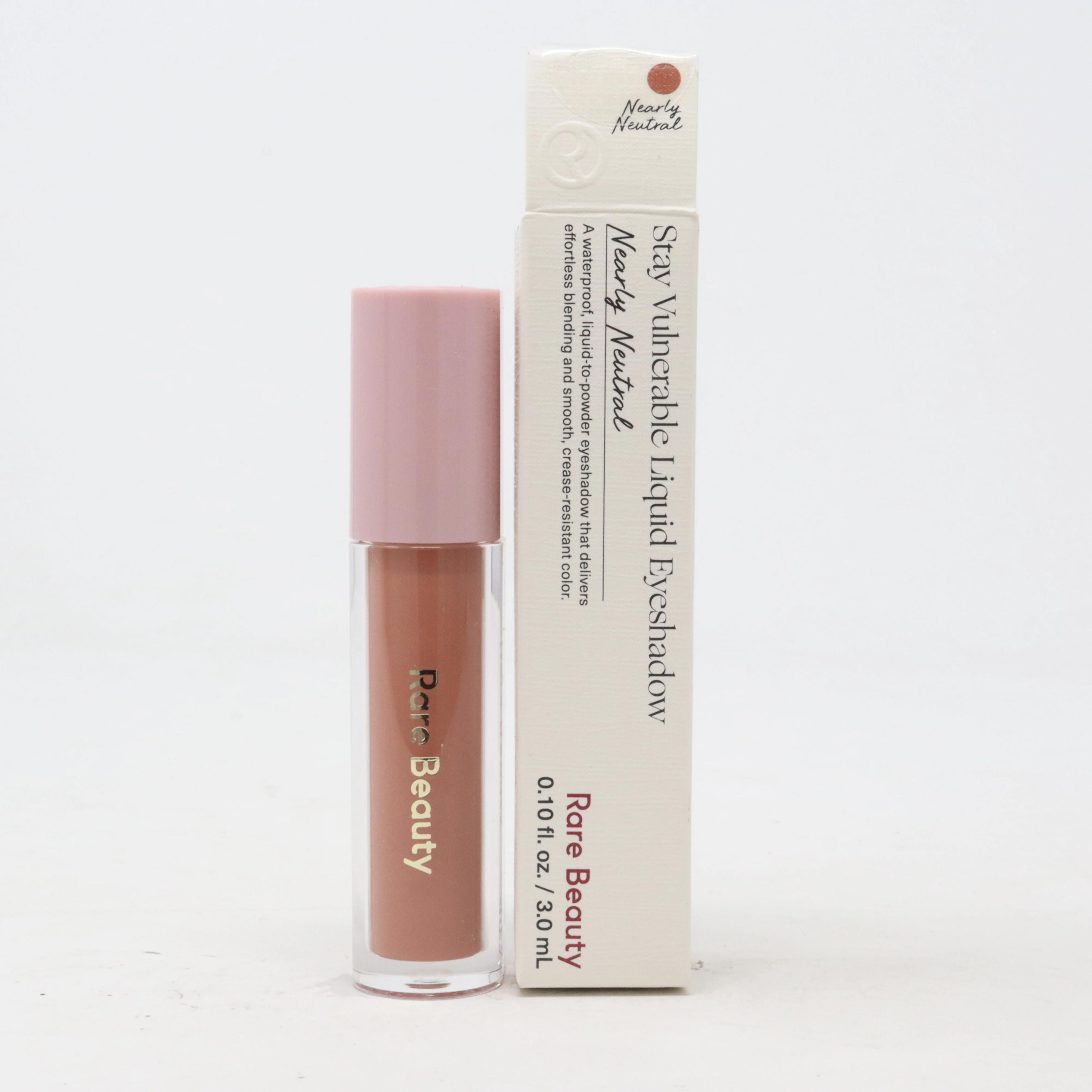 Rare Beauty By Selena Gomez Vulnerable Liquid Eyeshadow 0.1oz Nearly Neutral - Walmart.com