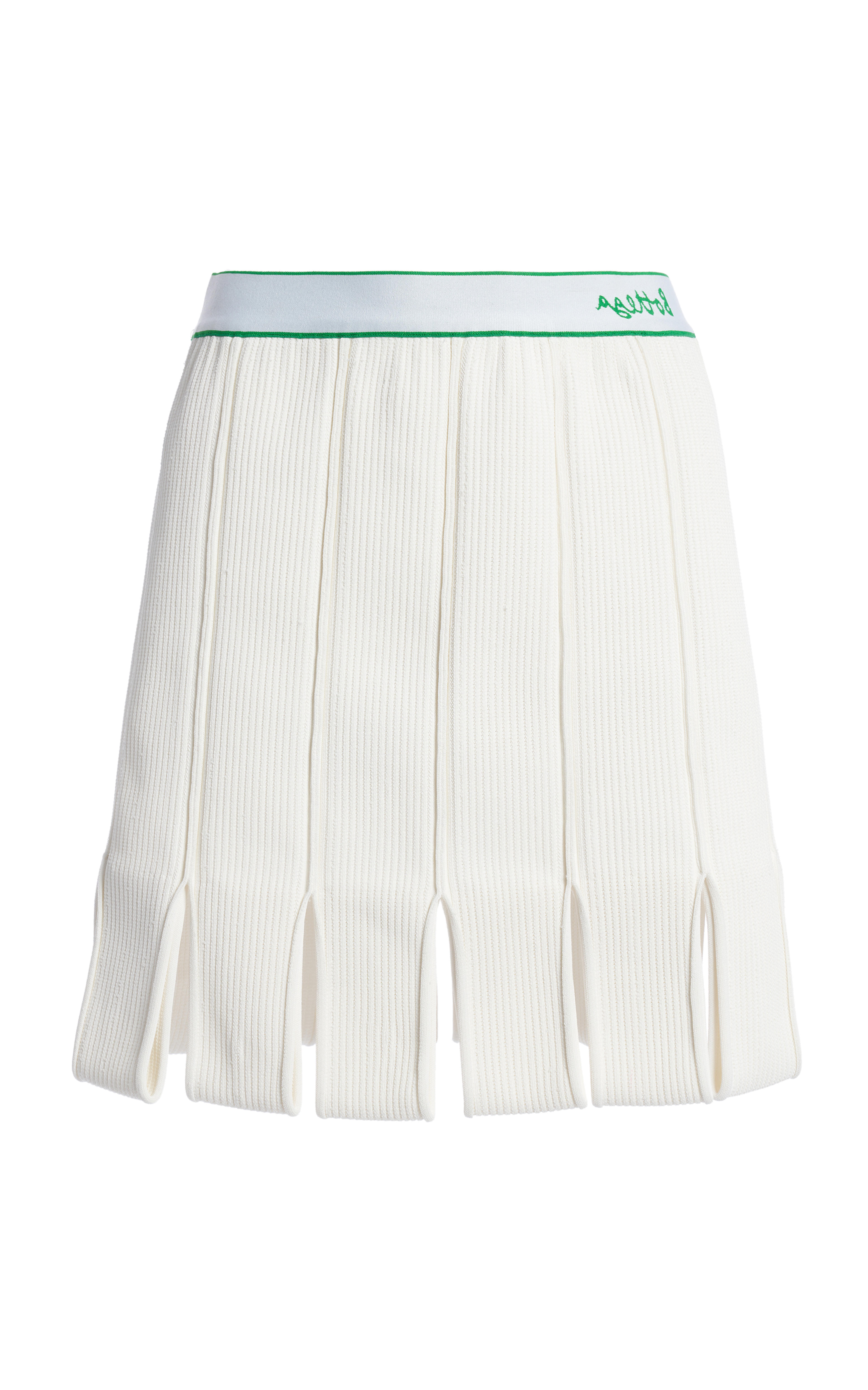 Logo-Detailed Lightweight Mini Skirt By Bottega Veneta | Moda Operandi