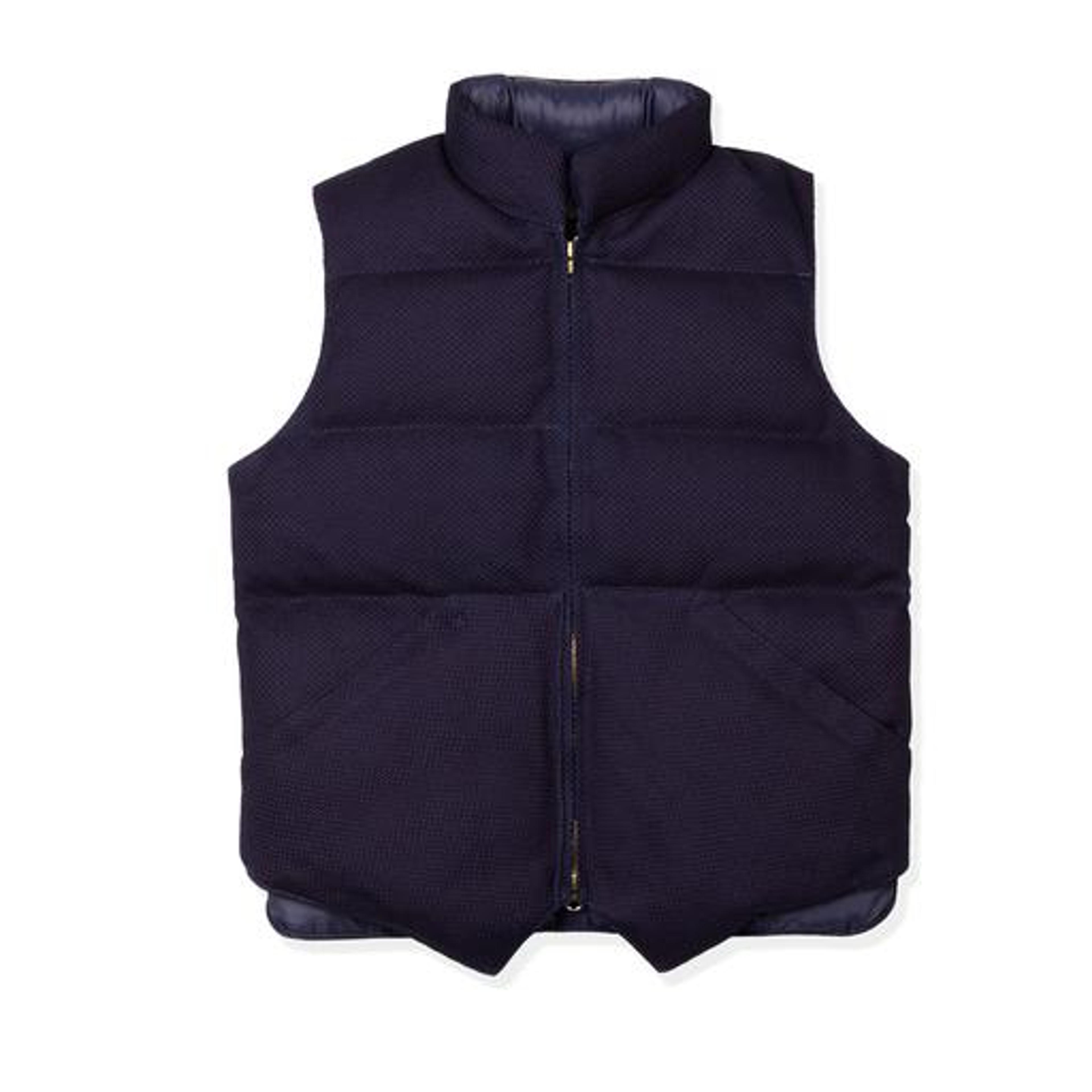 JANE x Crescent Down Works Sashiko Down Vest | Jacket