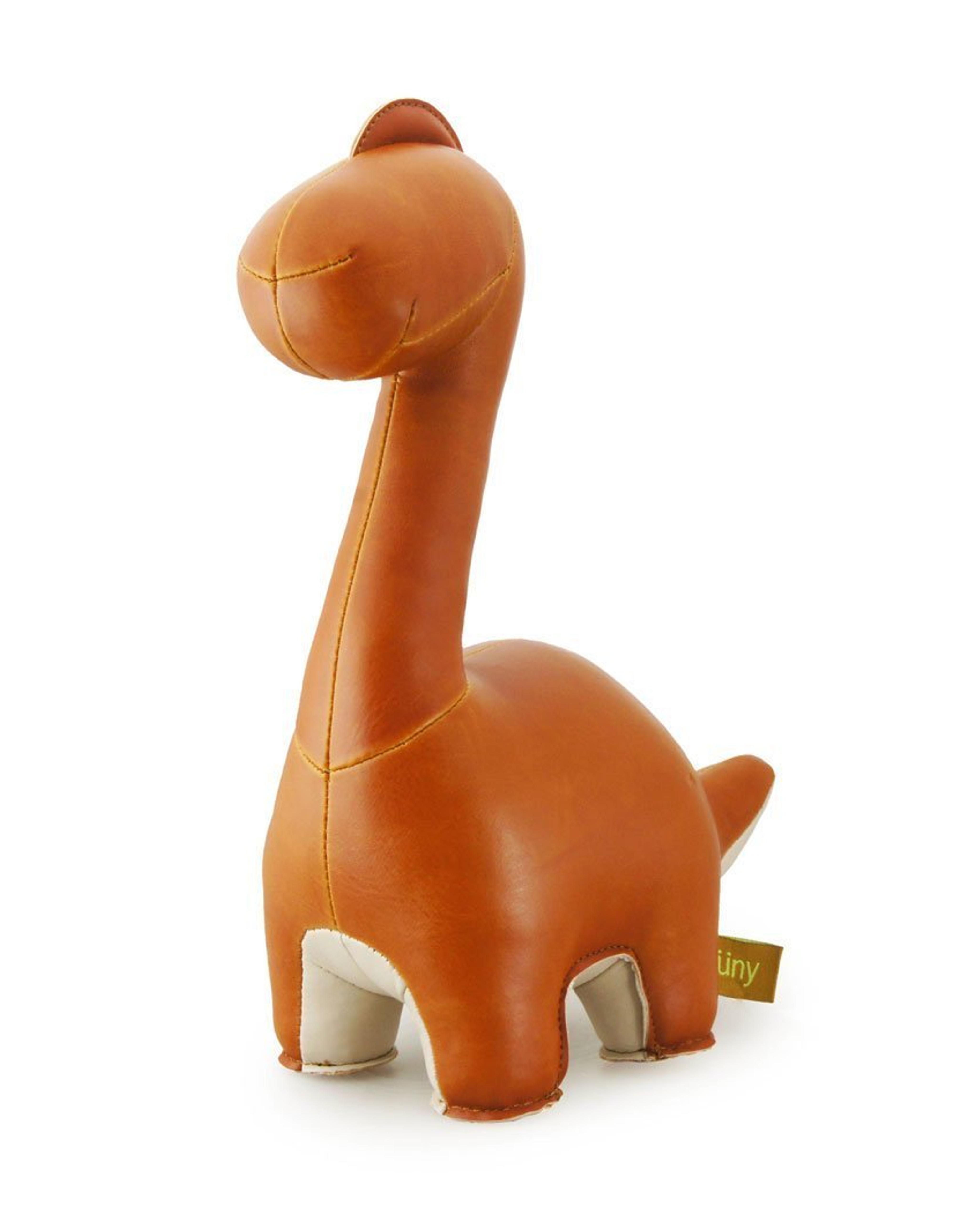 Zuny Brontosaurus (Rano) Animal Bookend - Tan