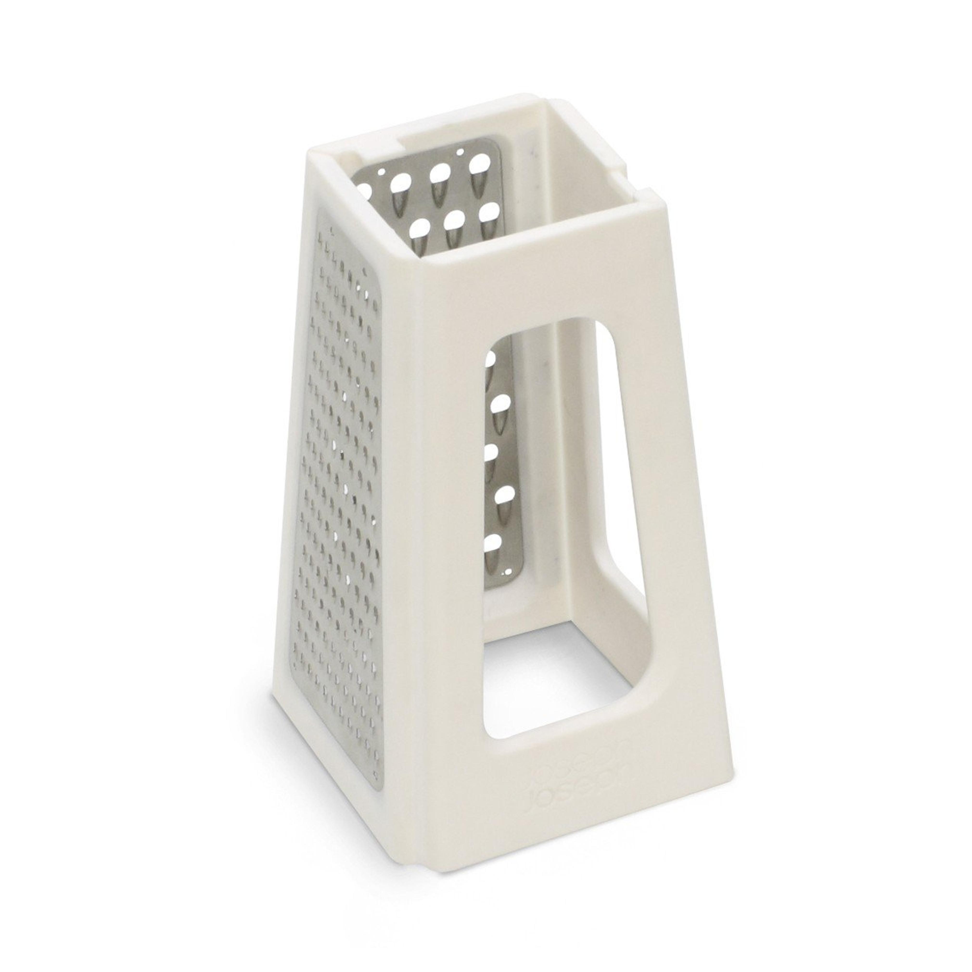 Joseph Joseph Fold Flat Space Saving Kitchen Grater, White