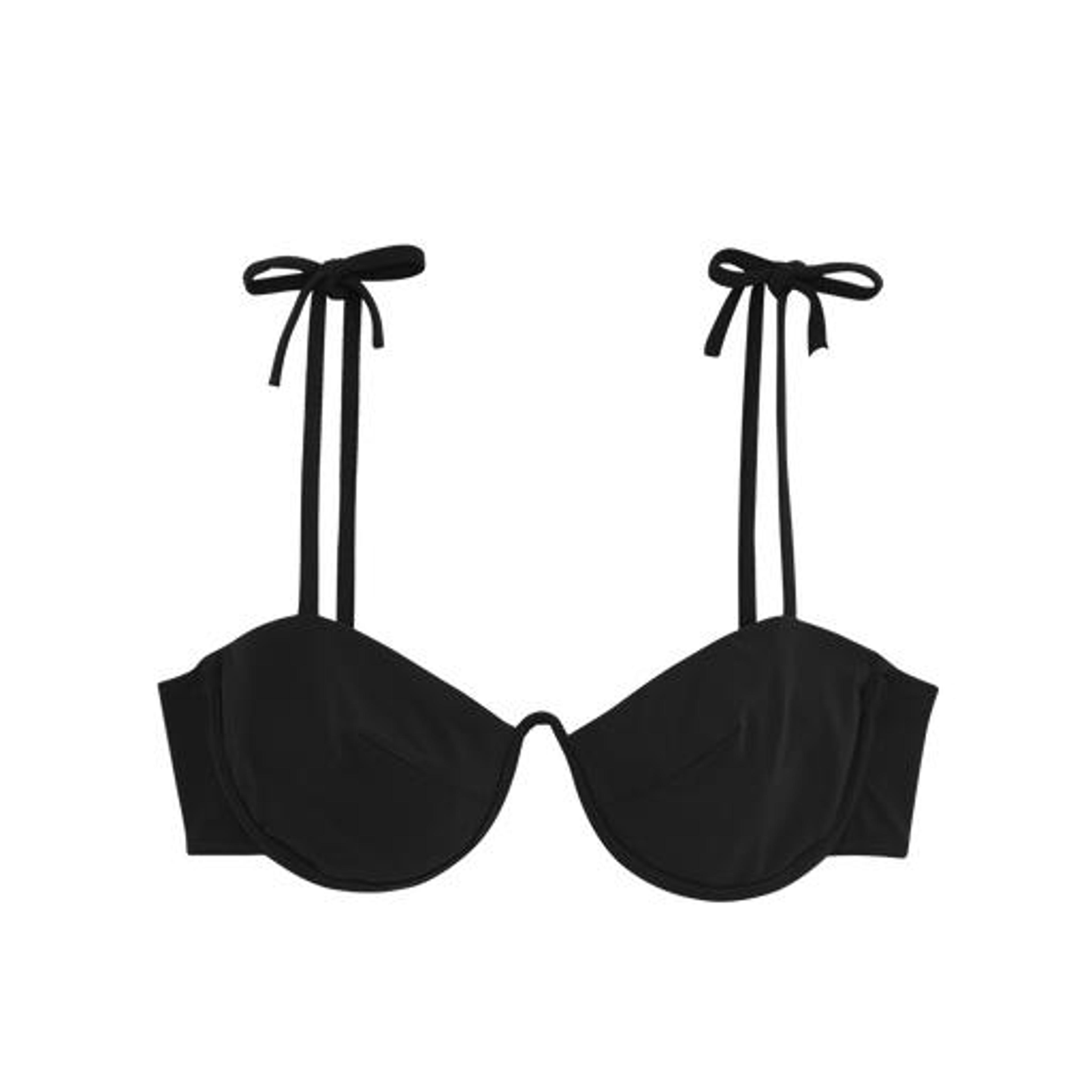 Myriam Bikini Top Black | Swim