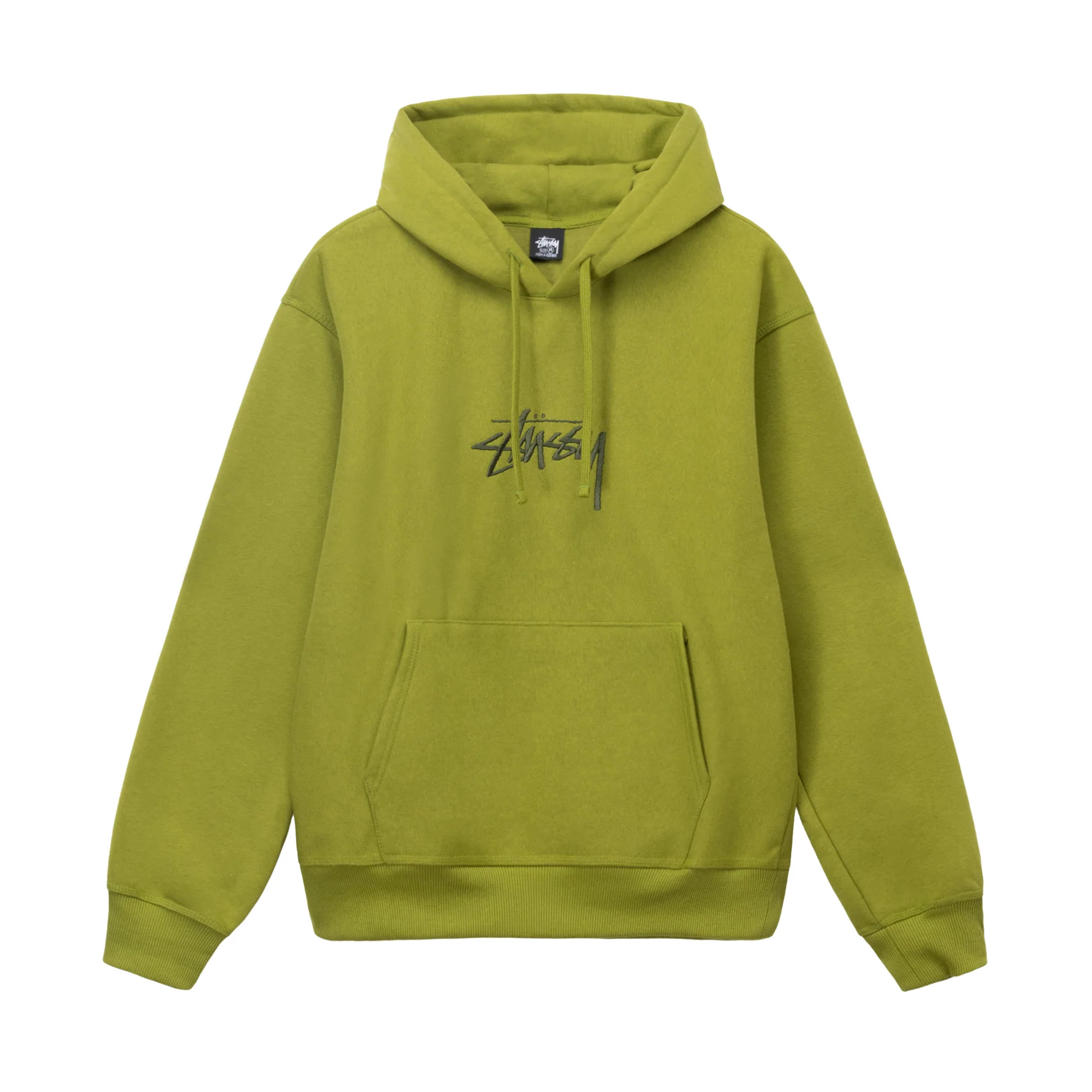 STOCK LOGO APPLIQUE HOODIE - Moss / L