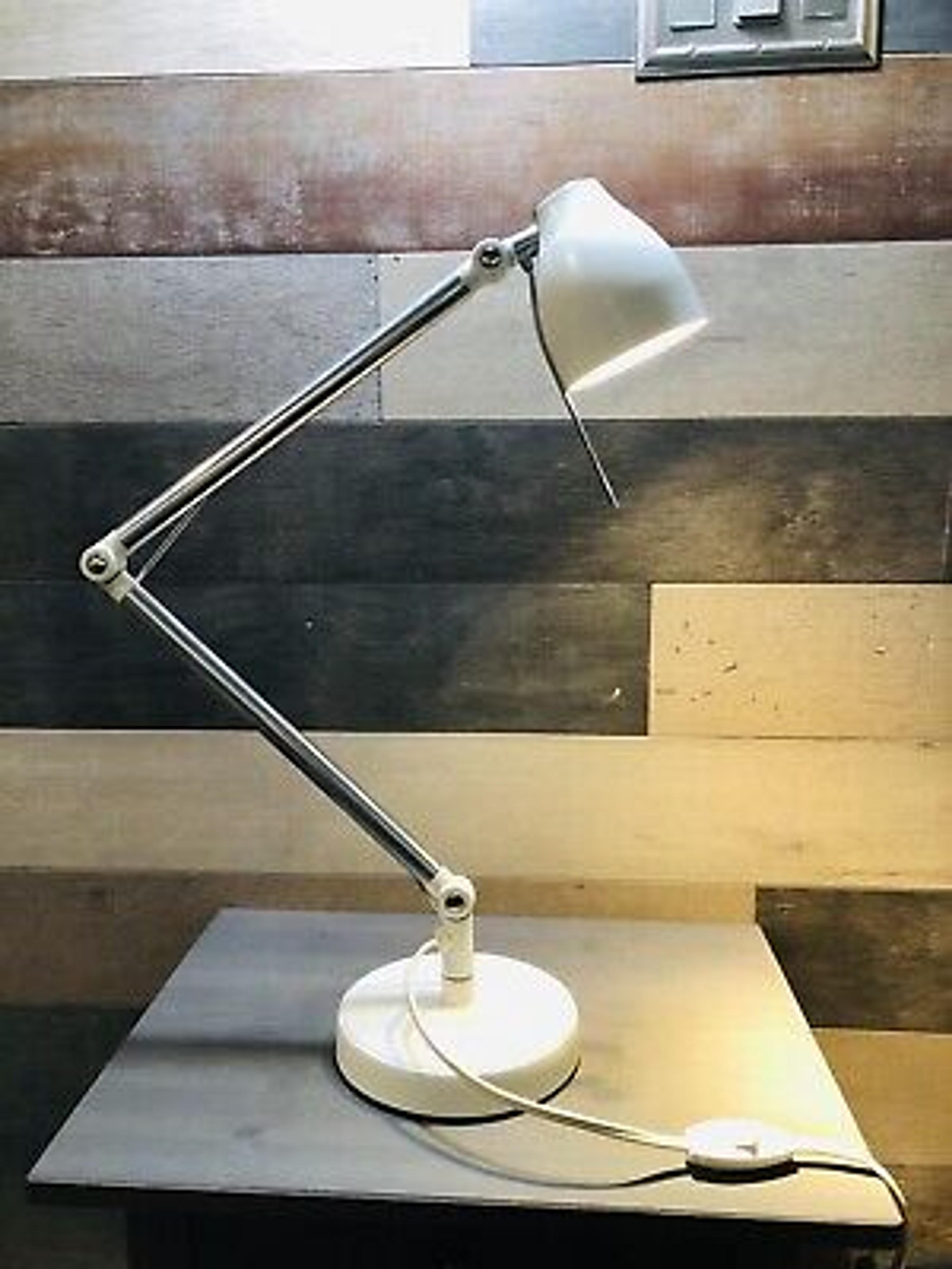 Intertek 305376 Ikea B0824 White Arm Desk Lamp | eBay