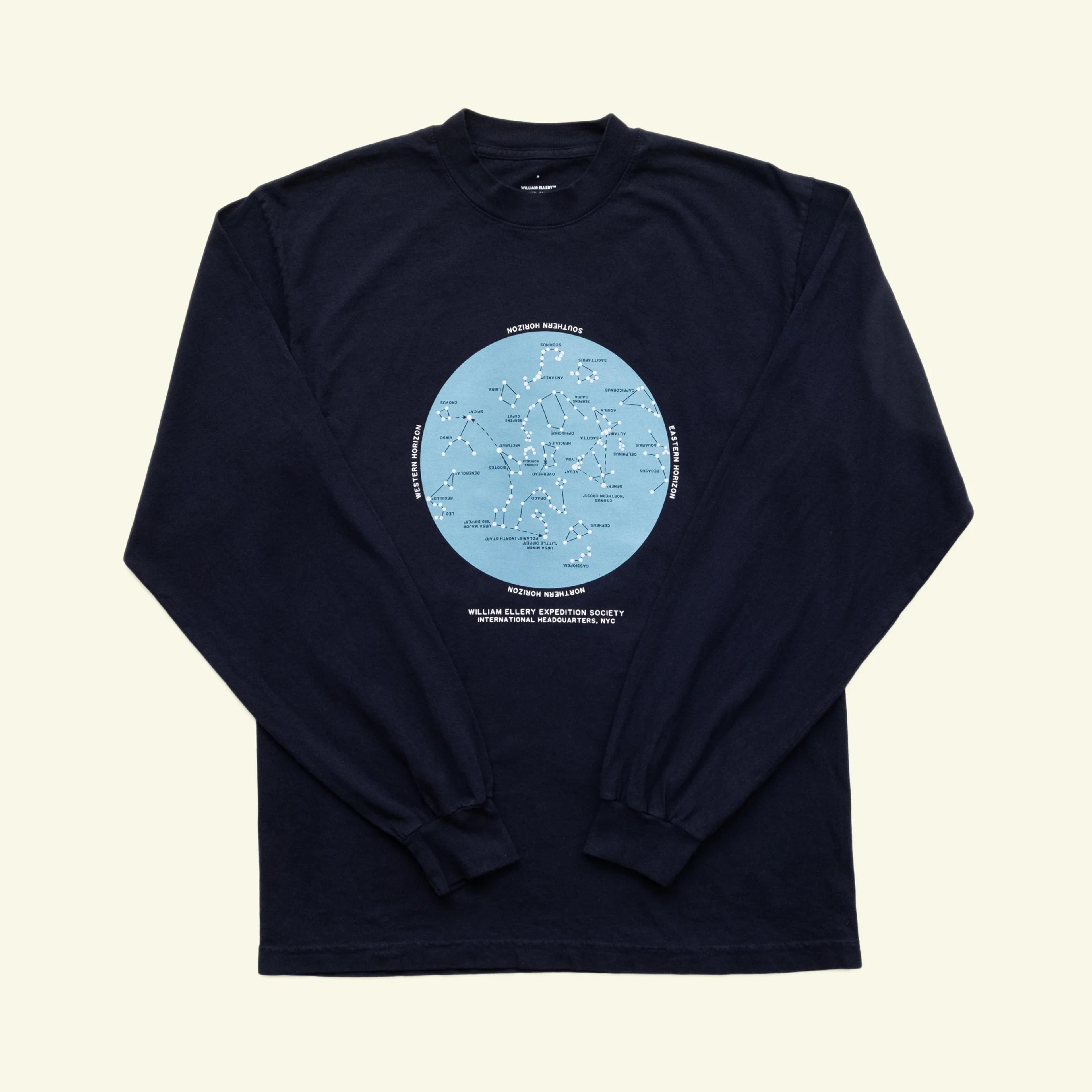 STARCHART SHIRT LONGSLEEVE – William Ellery