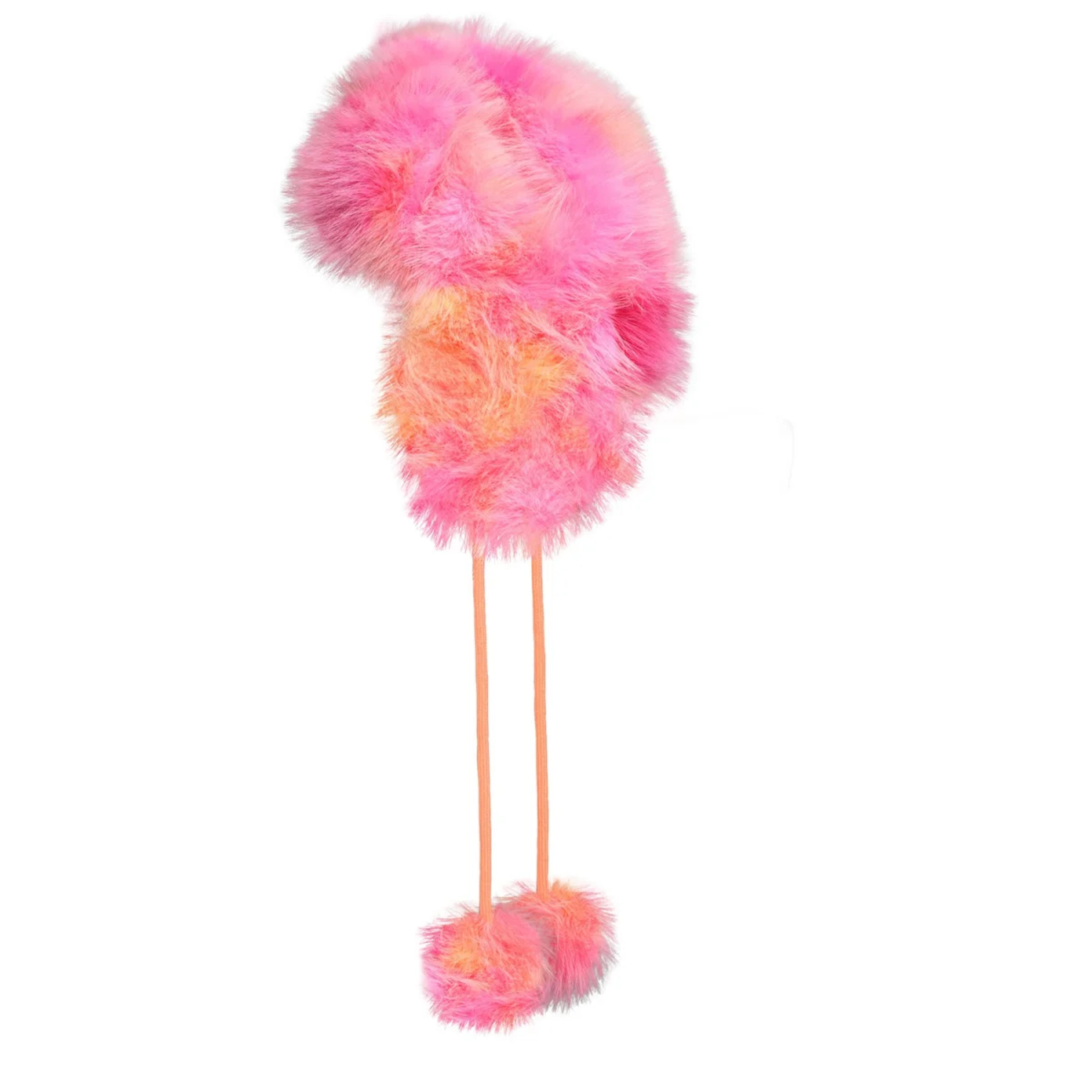 ‘No Fox Hunt' Faux Fur Trapper Hat In Tie Dye | Elsie & Fred | Wolf & Badger