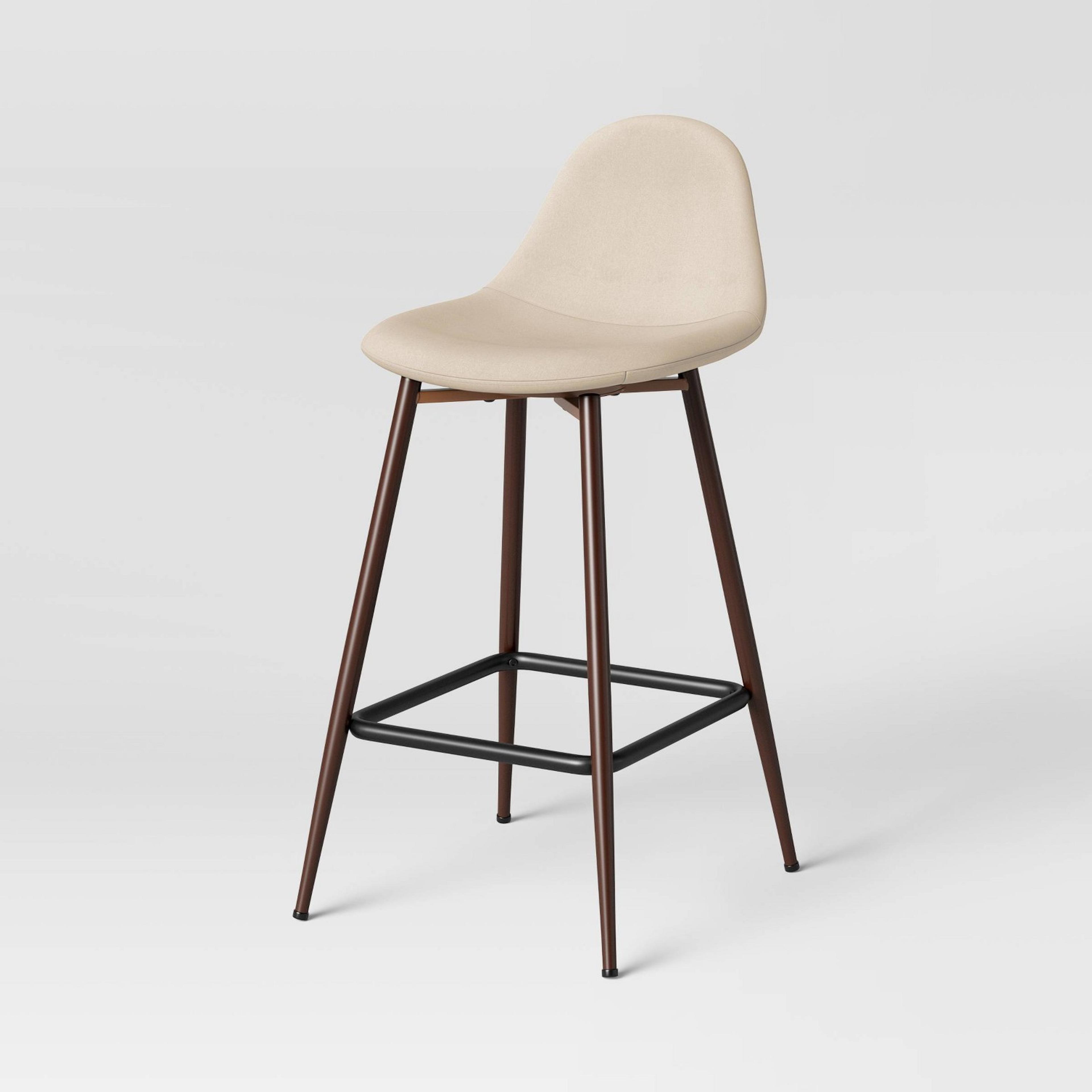 Copley Upholstered Counter Height Barstool Cream - Project 62&#8482;