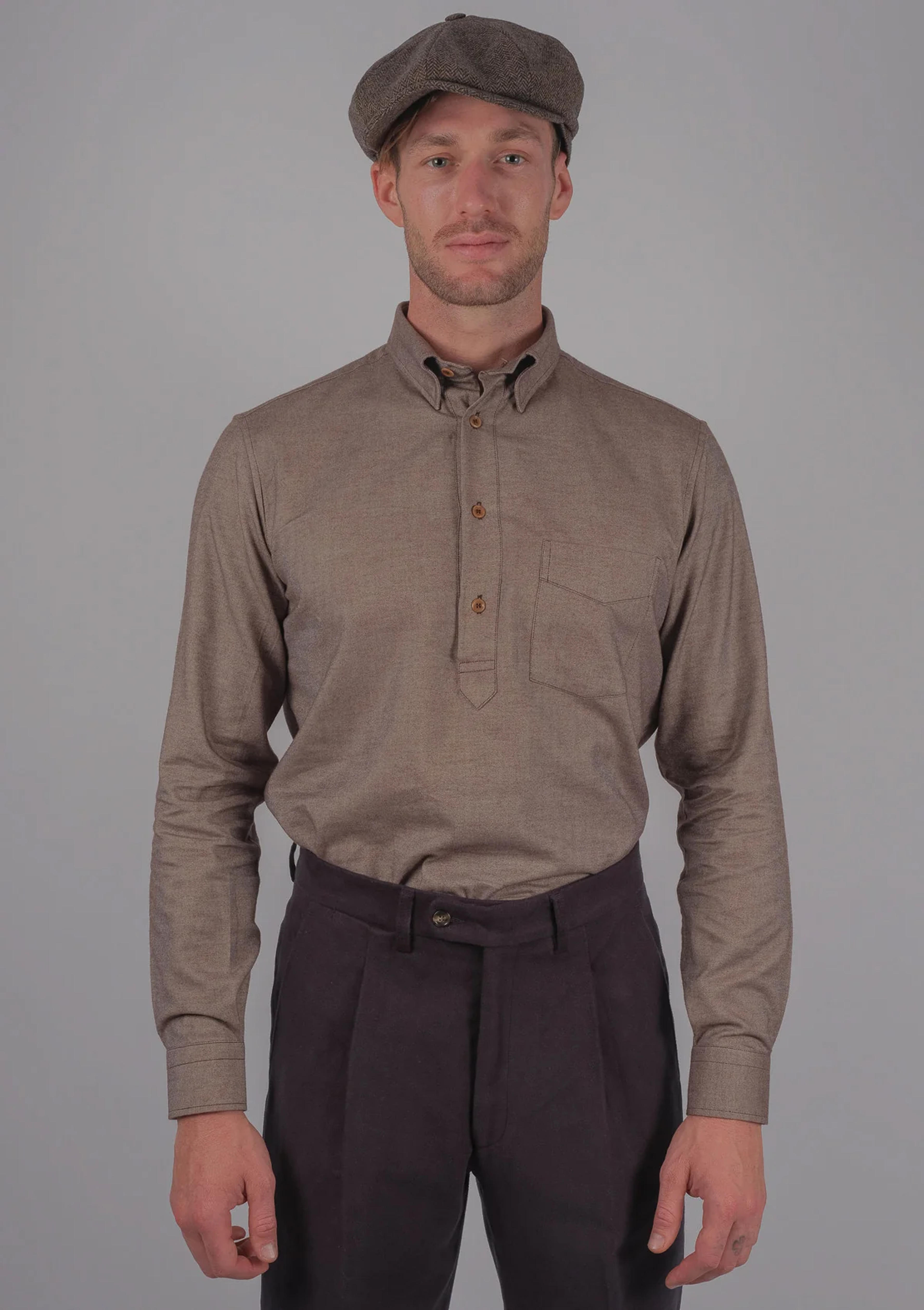 Clevenger Cotton Shirt - Elm