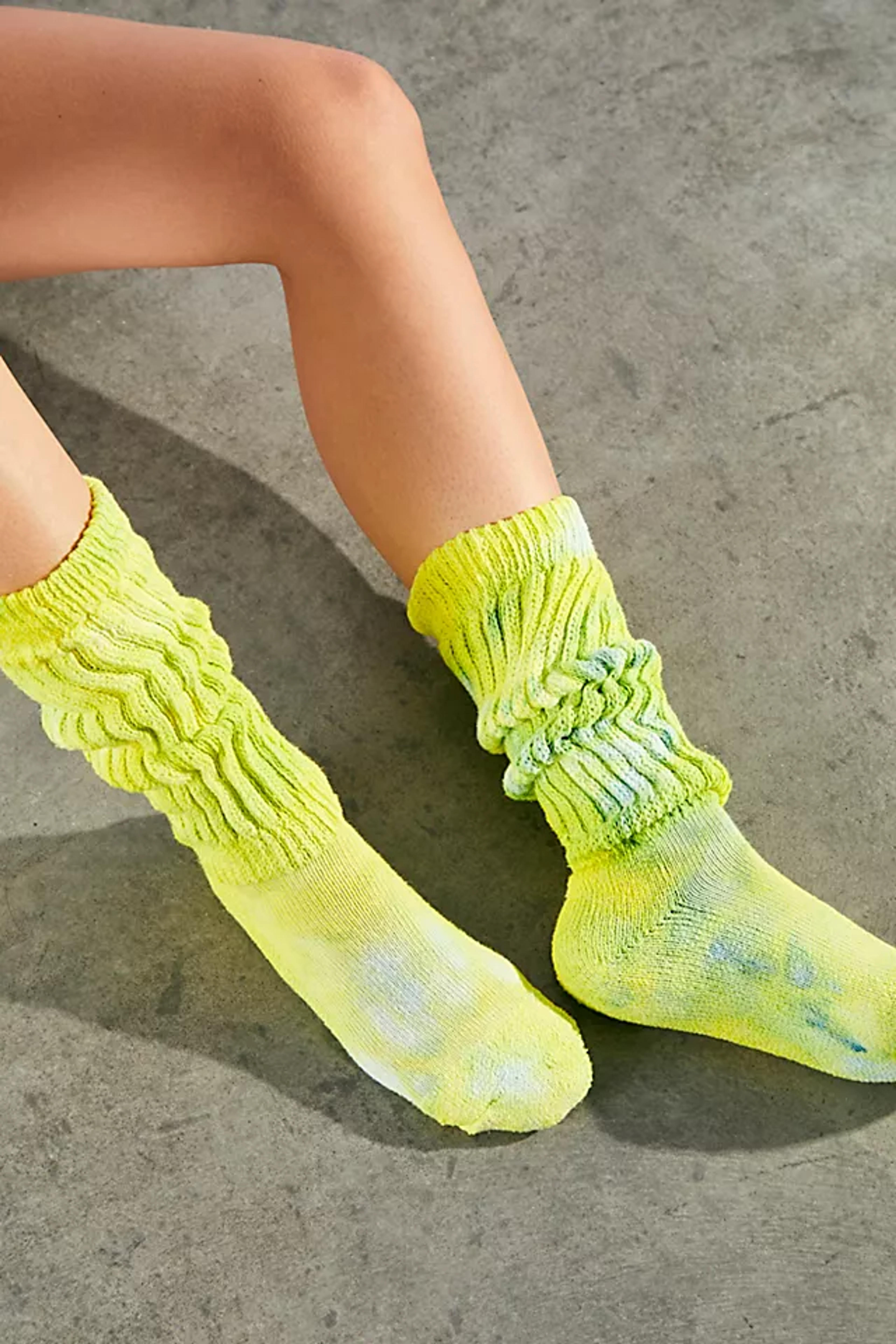 Riverside Tool & Dye Cloud Scrunch Socks | Free People