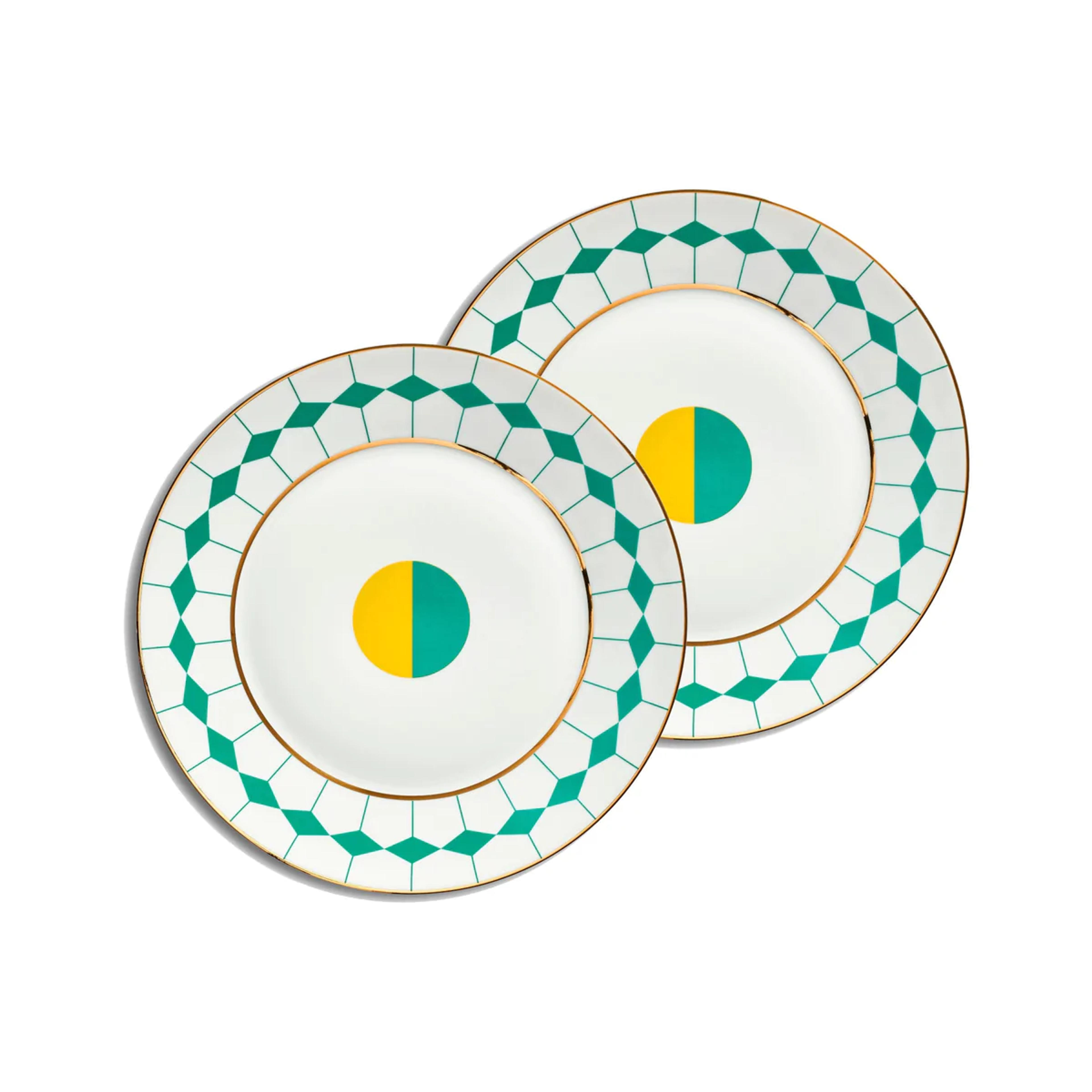 Pair of Ponta Dessert Plates | Plates