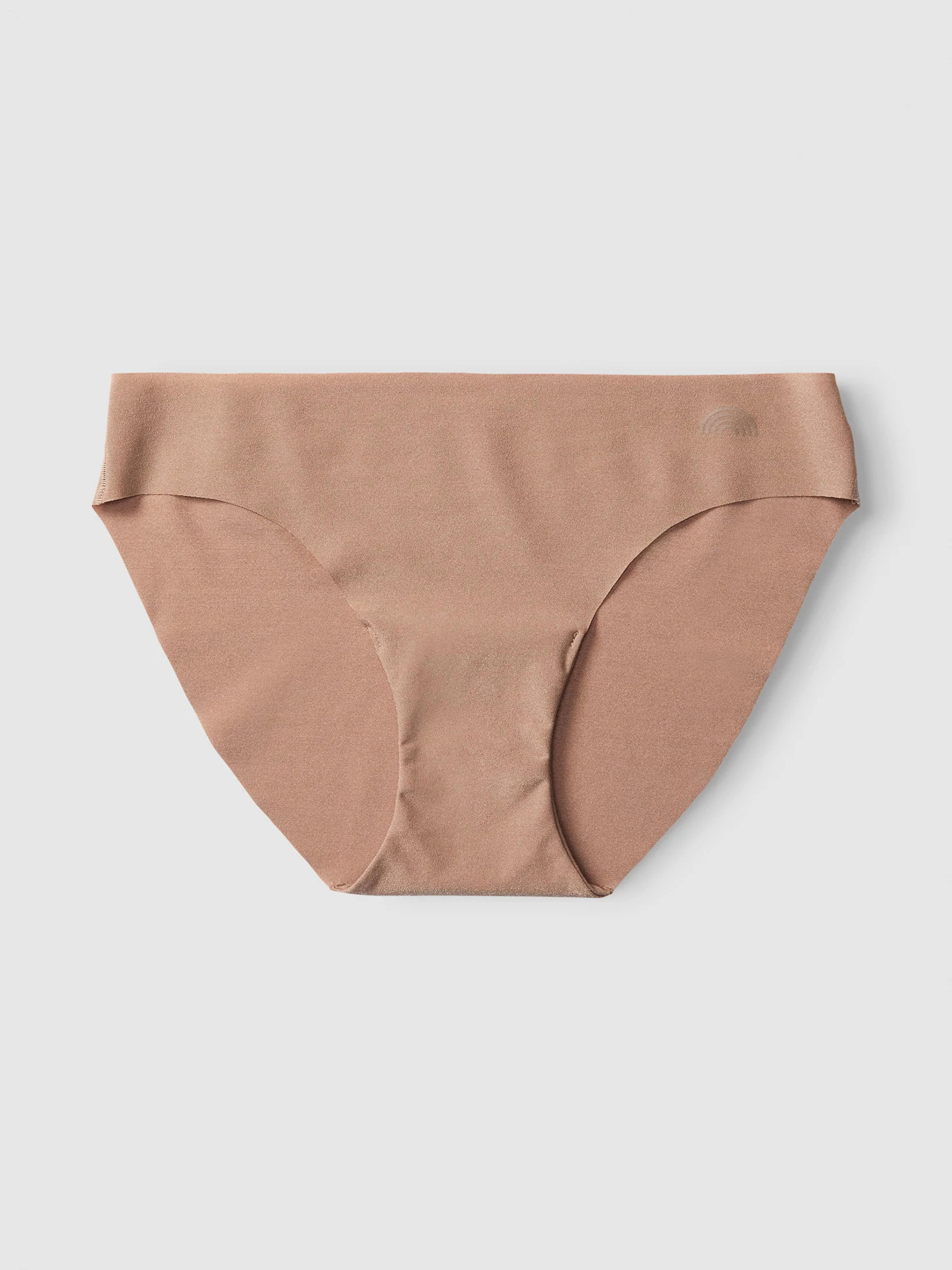 Harvest Brown No-Show Bikini Underwear | Happy Nation