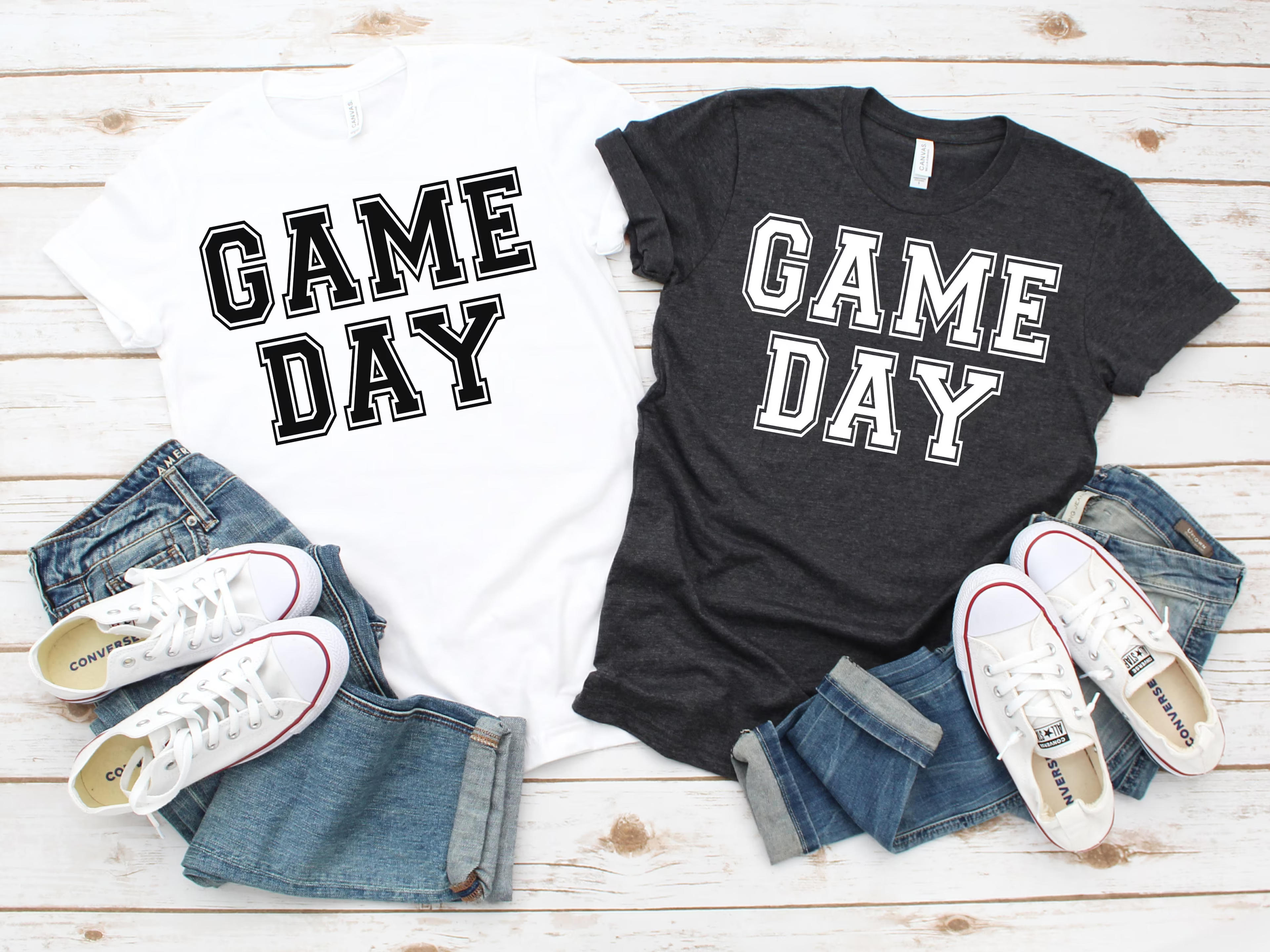 Game Day Shirt Sunday Football Football Shirt Football Mom - Etsy