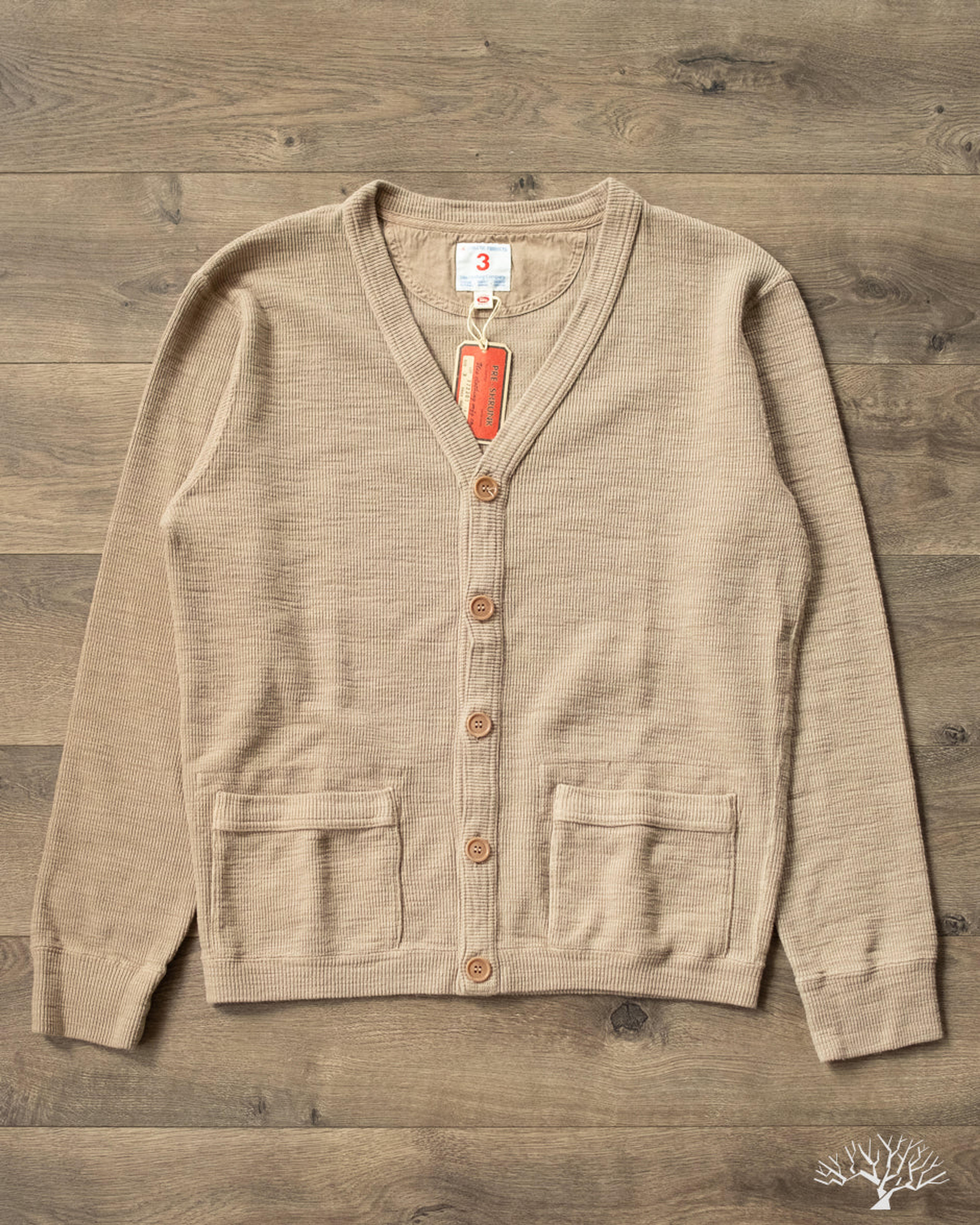 UES - Cardigan - Beige – Withered Fig
