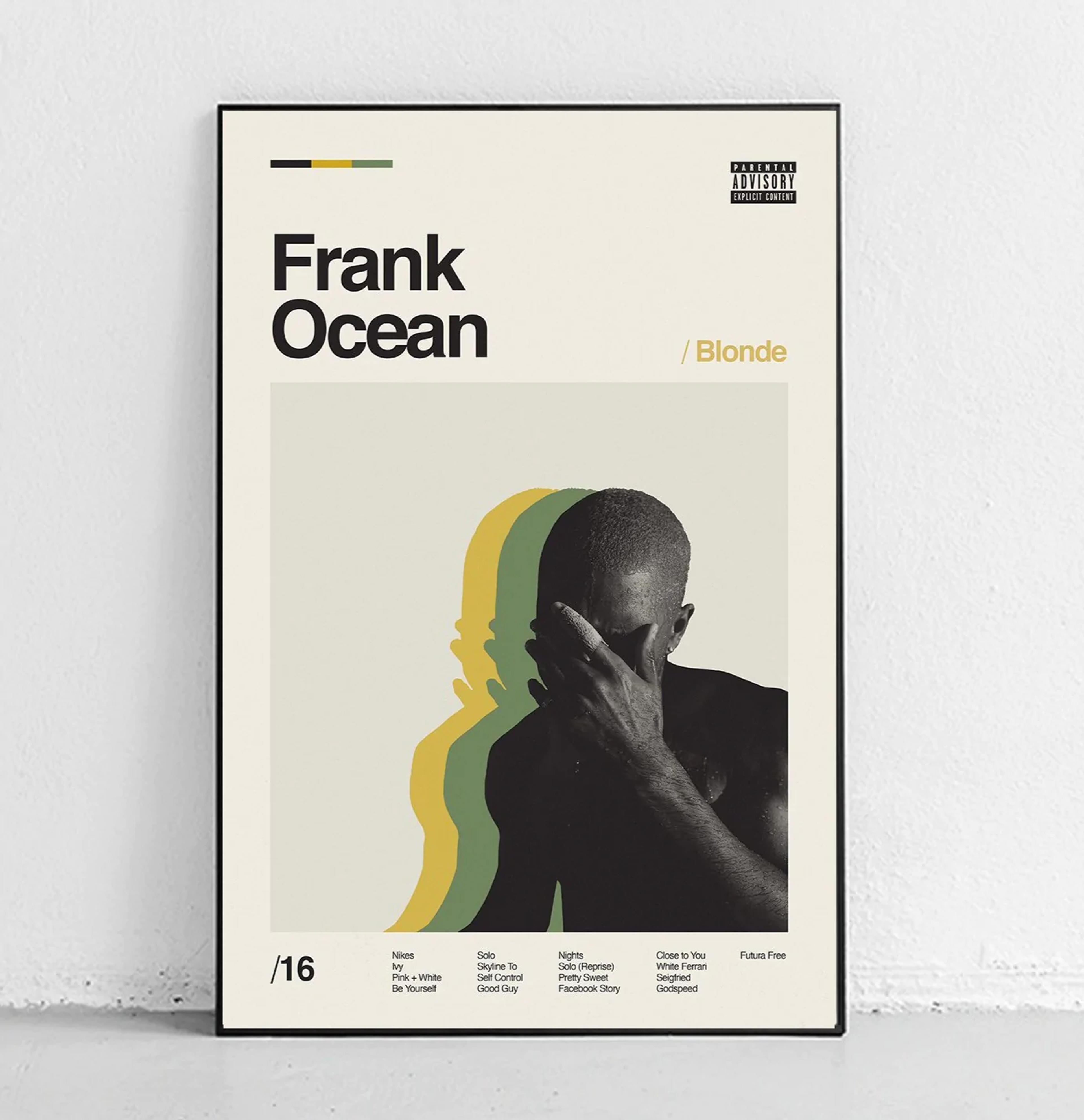 Frank Ocean - Blonde - 24x36