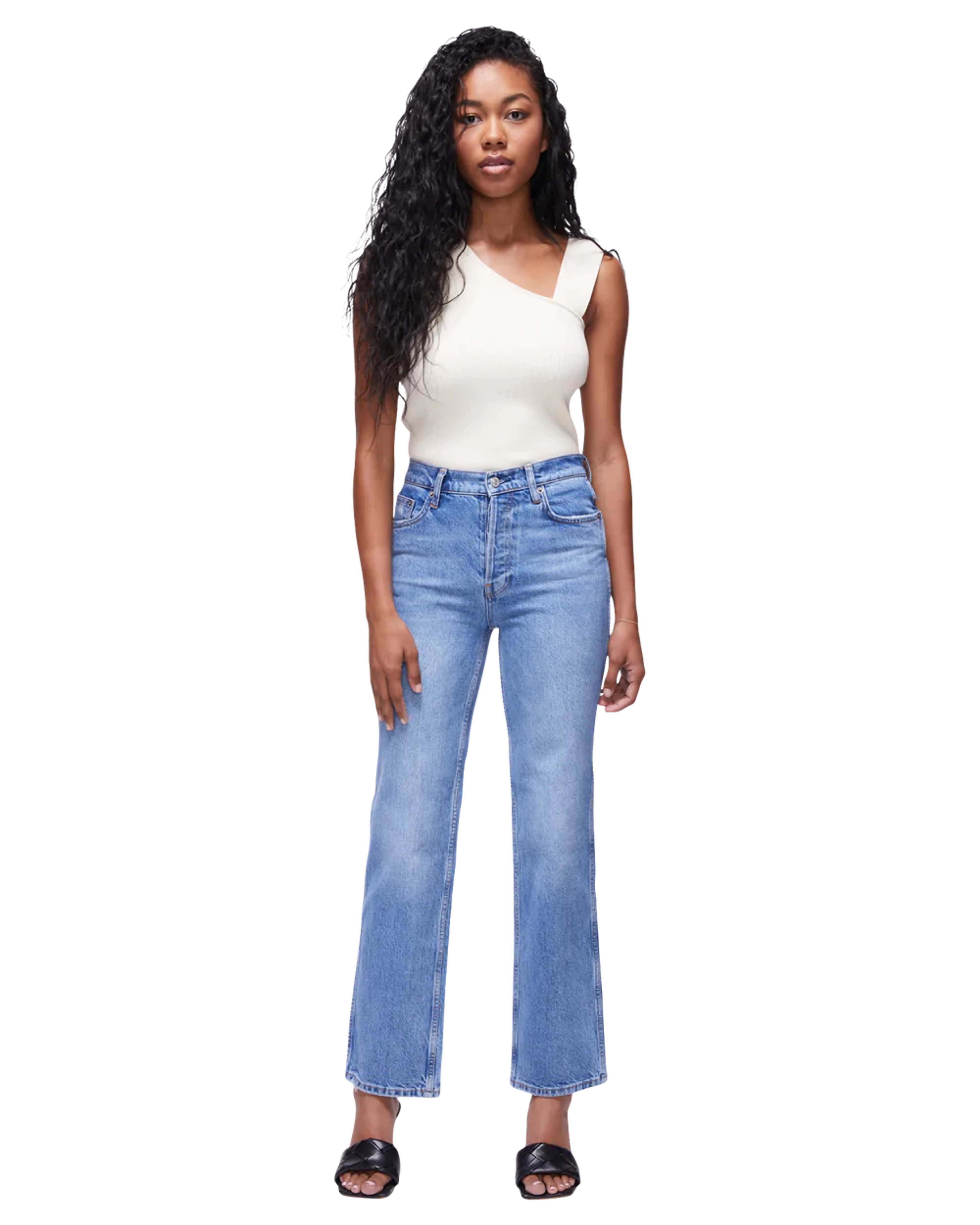 Women's RLXD Straight in Vintage Blue | DSTLD