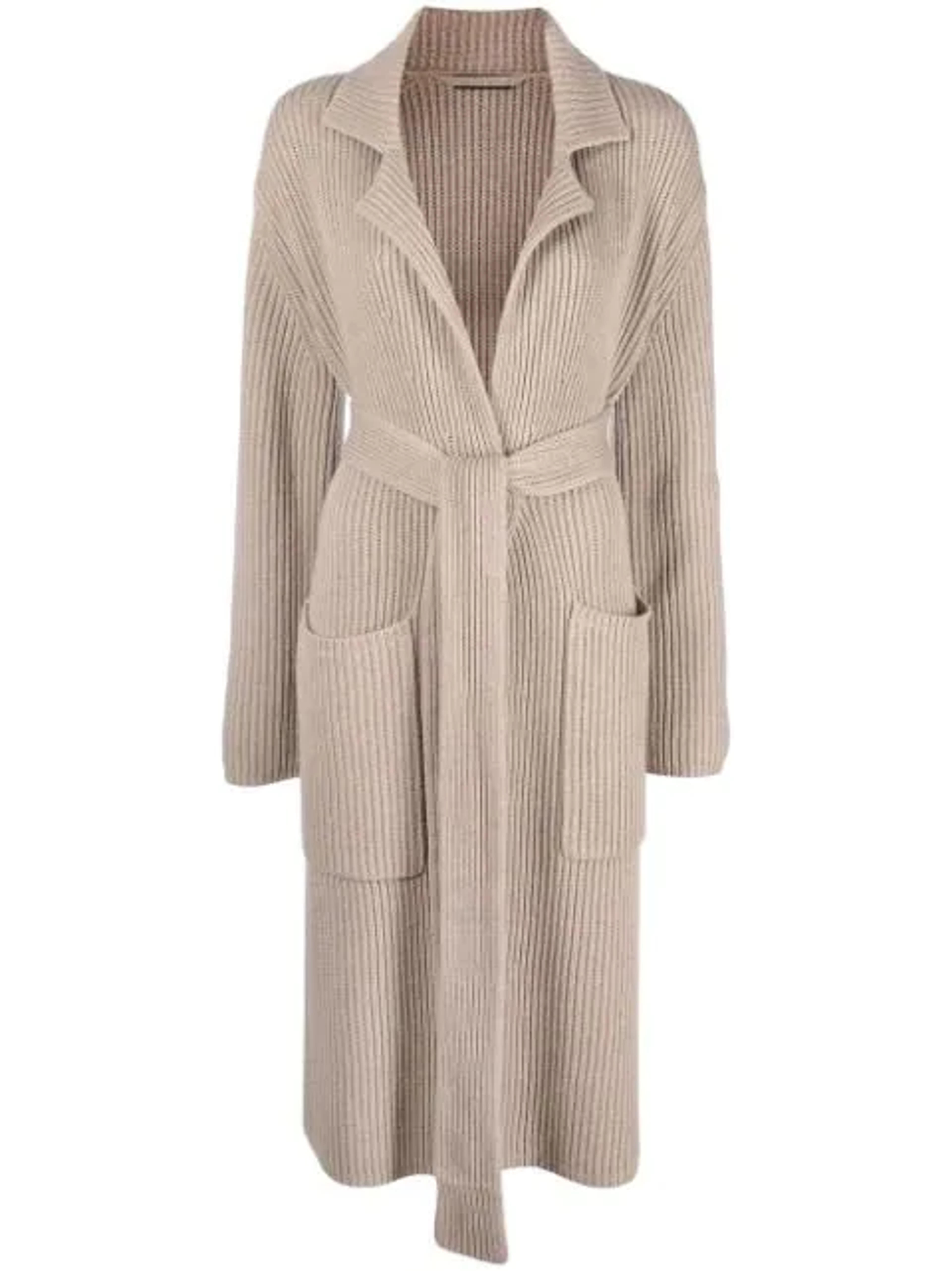 JOSEPH ribbed-knit Belted Cardigan - Farfetch