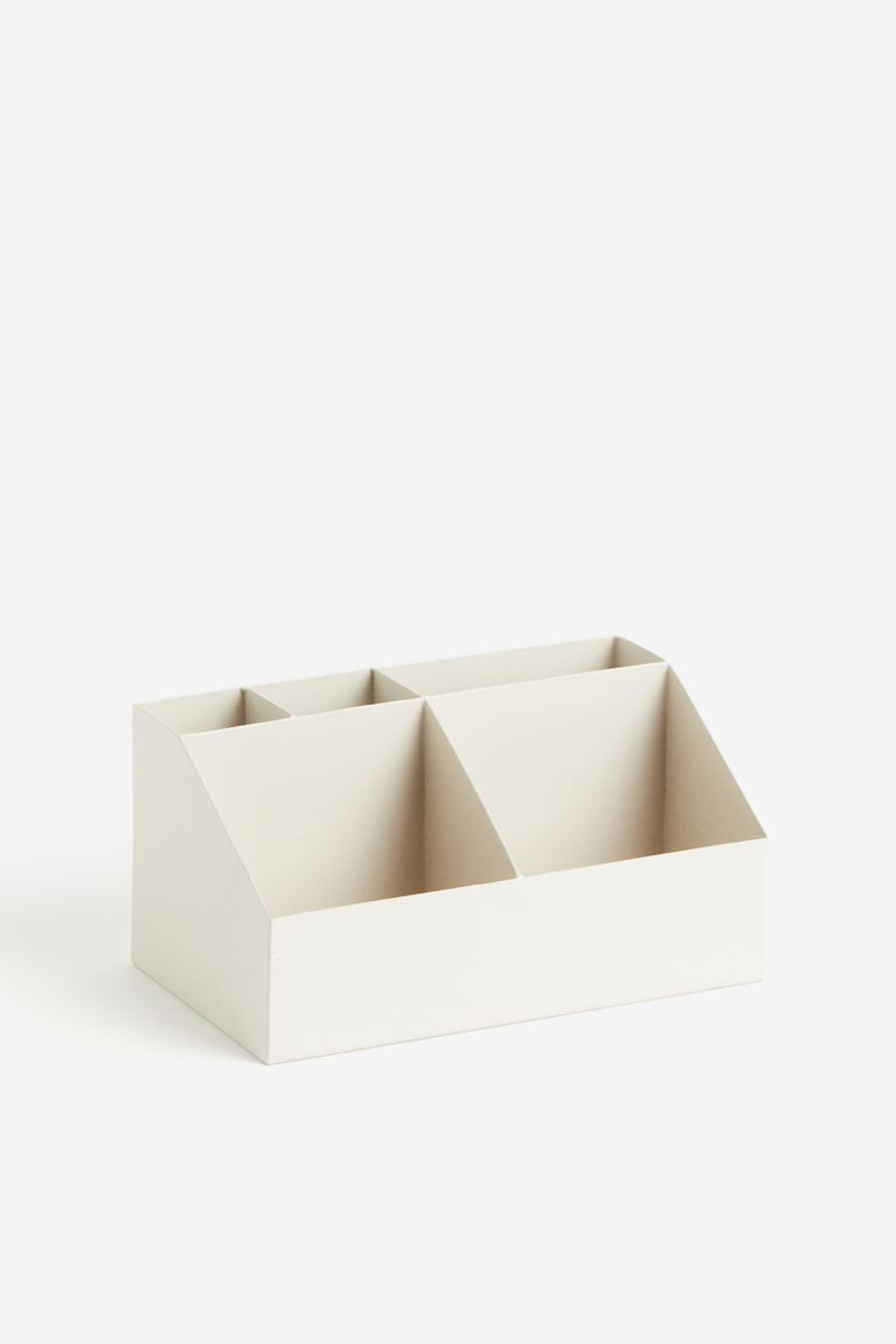 Metal Makeup Box - Light beige - Home All | H&M US