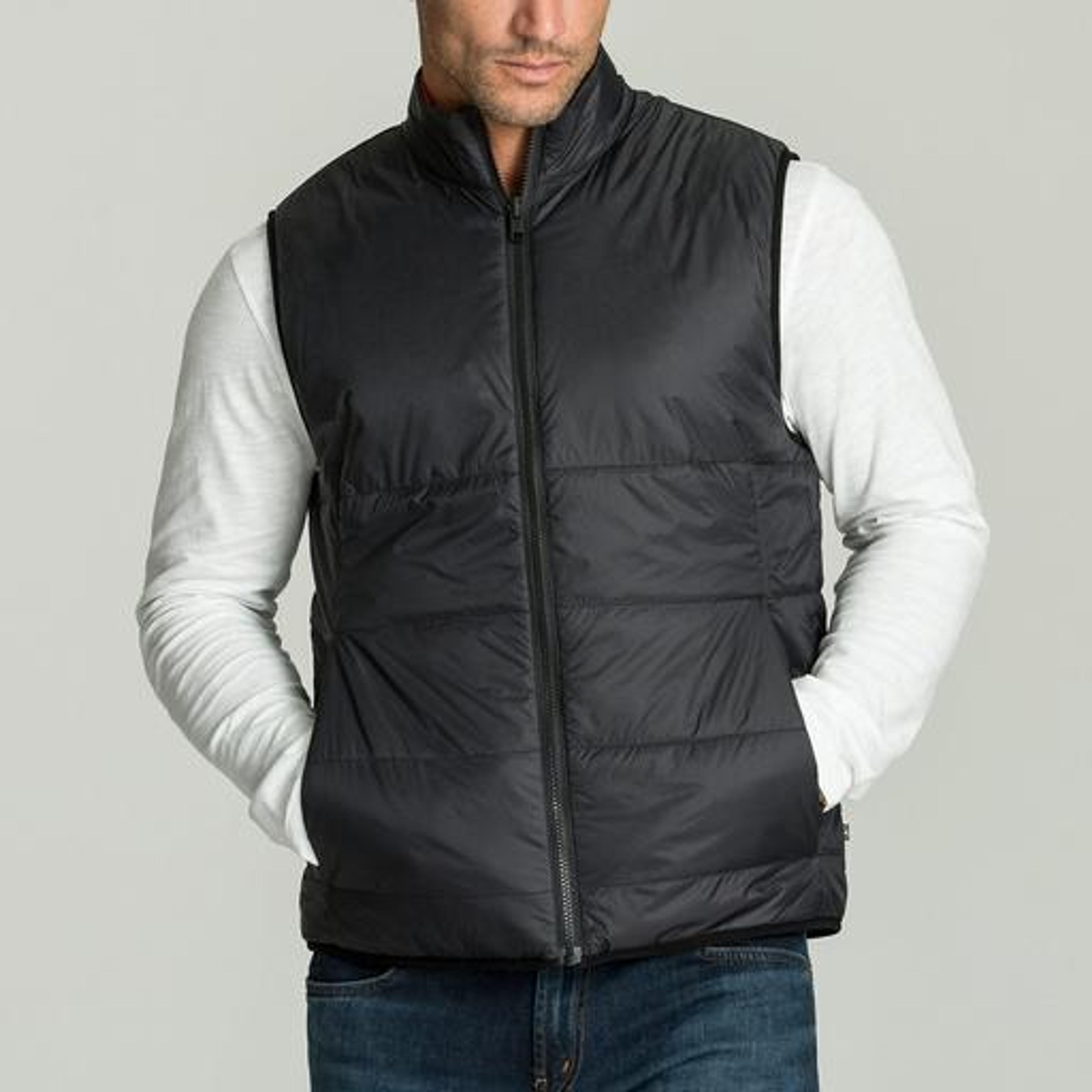 Core Vest - Jet Black | Men's Outerwear