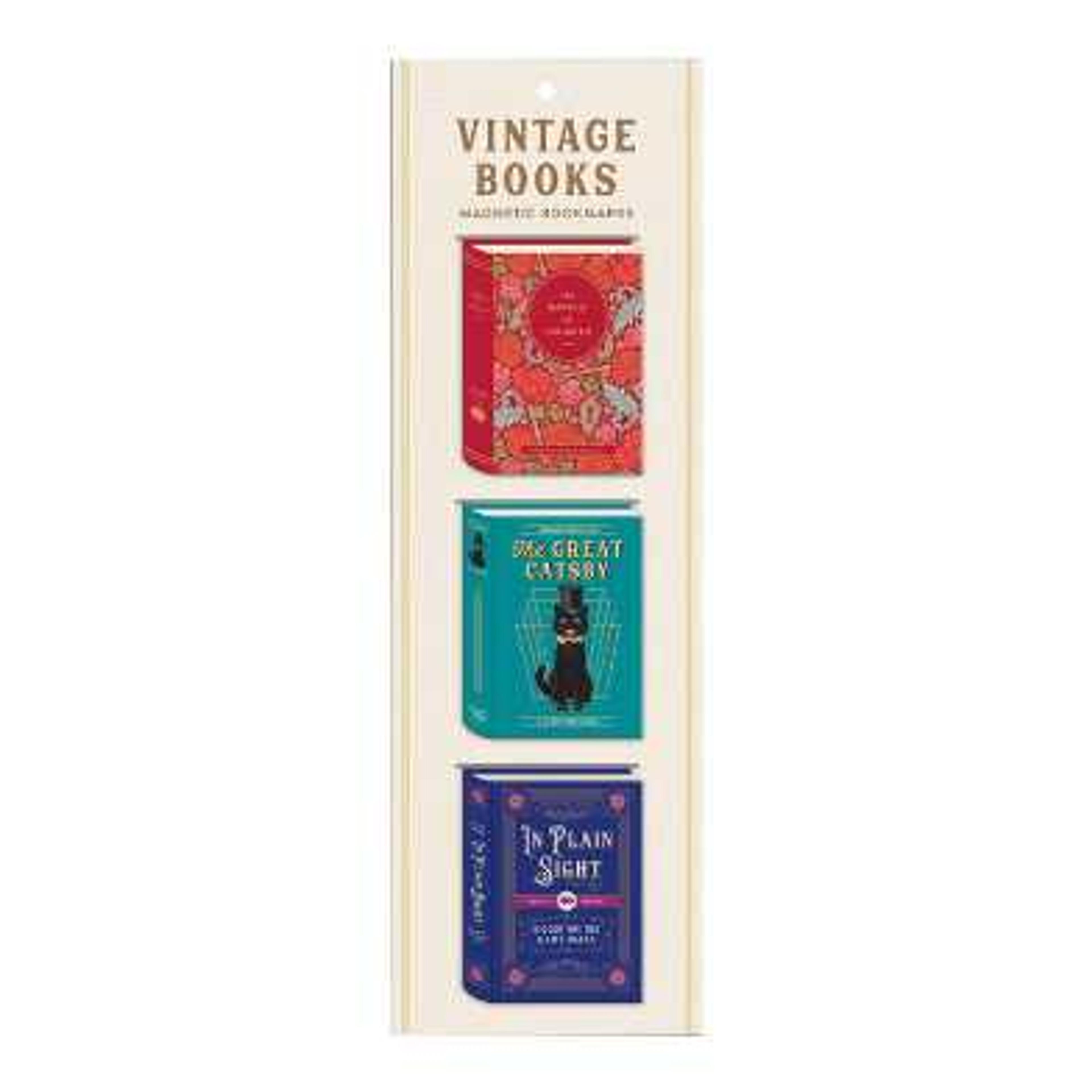 Vintage Book Magnetic Bookmarks | World Market