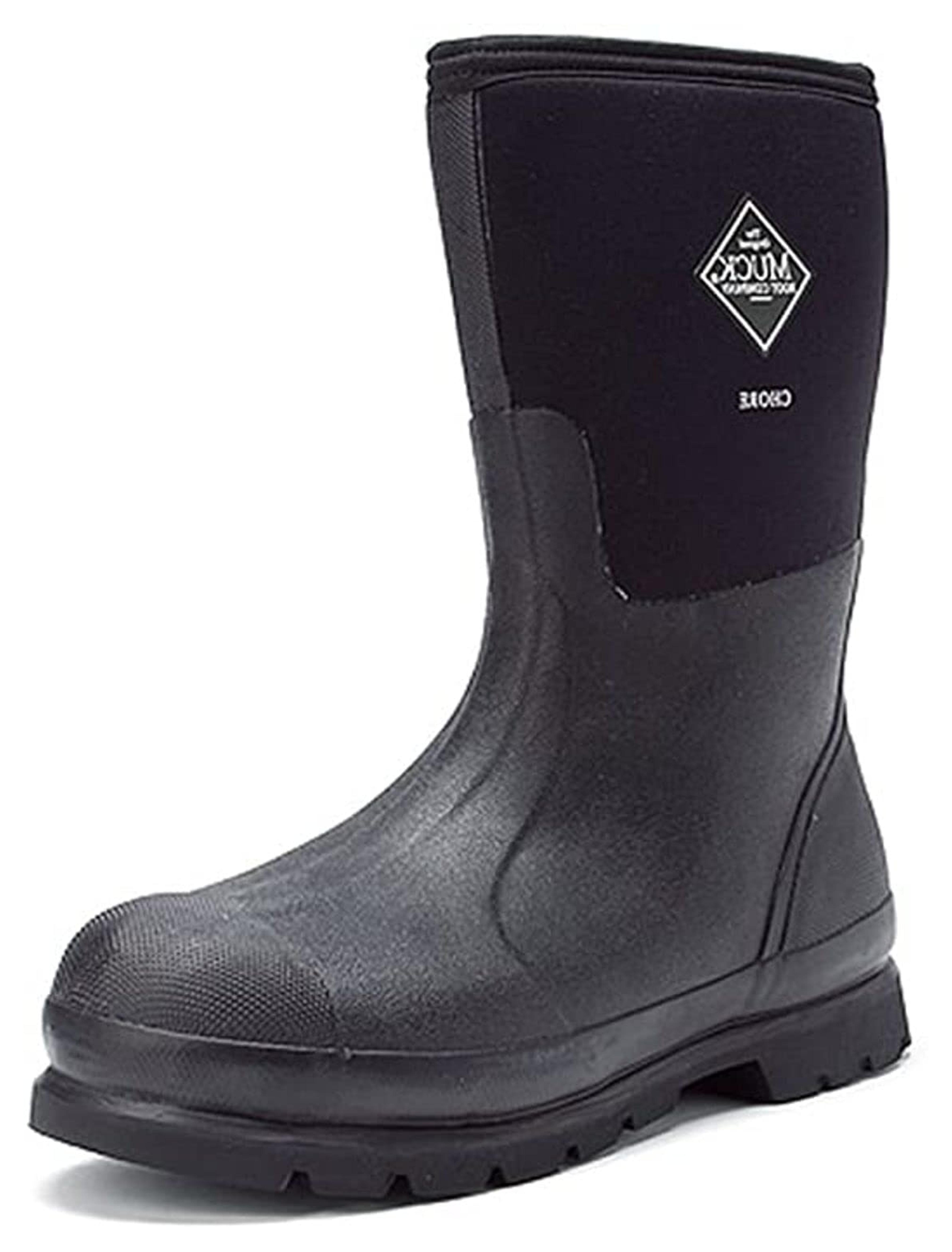 The Original MuckBoots Adult Chore Mid Boot,Black,Men's 10 M/Women's 11 M