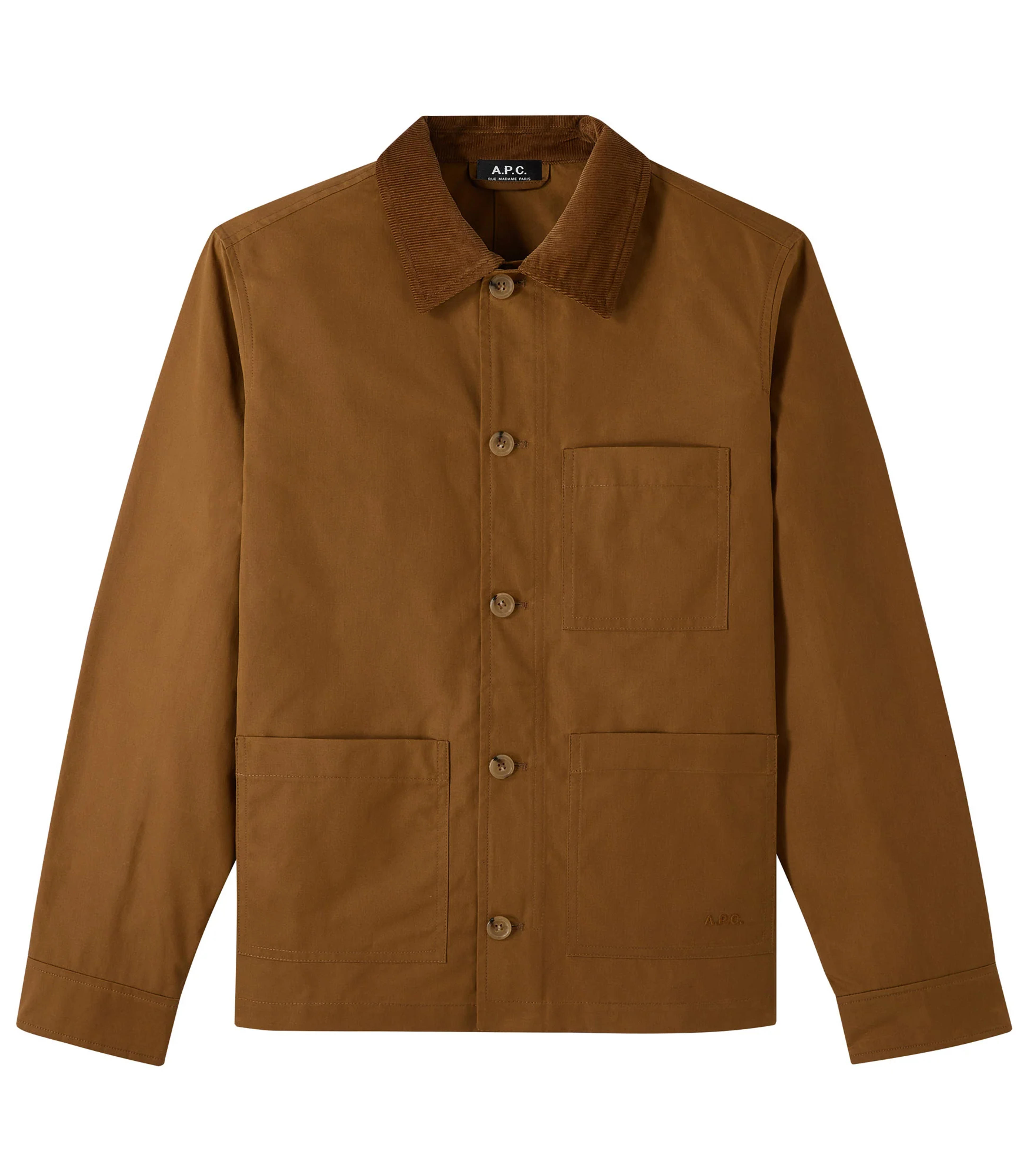 Gabriel jacket | Jacket in water-repellent waxed cotton. | A.P.C. Ready to Wear
