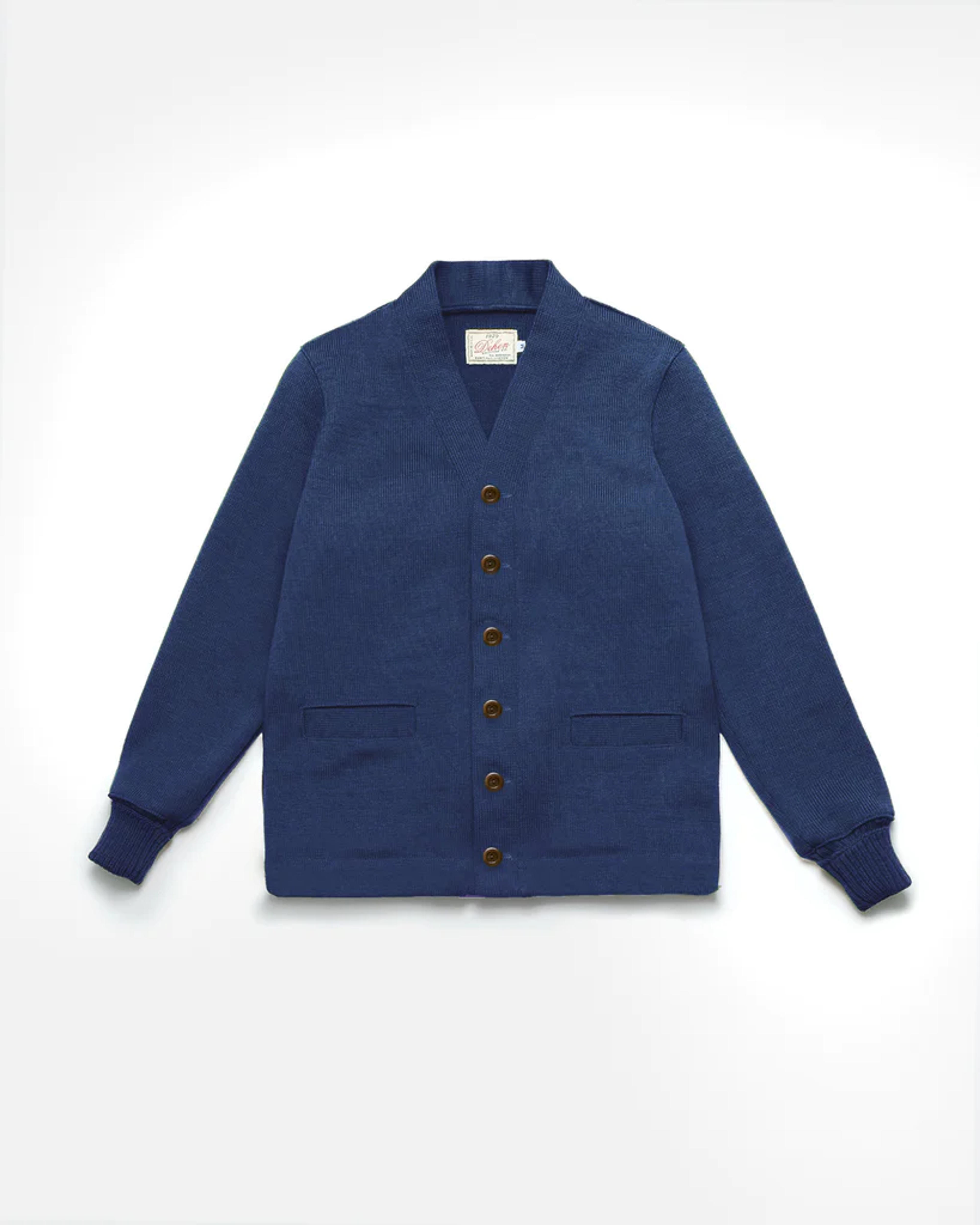 Classic Cardigan - Bridge Blue