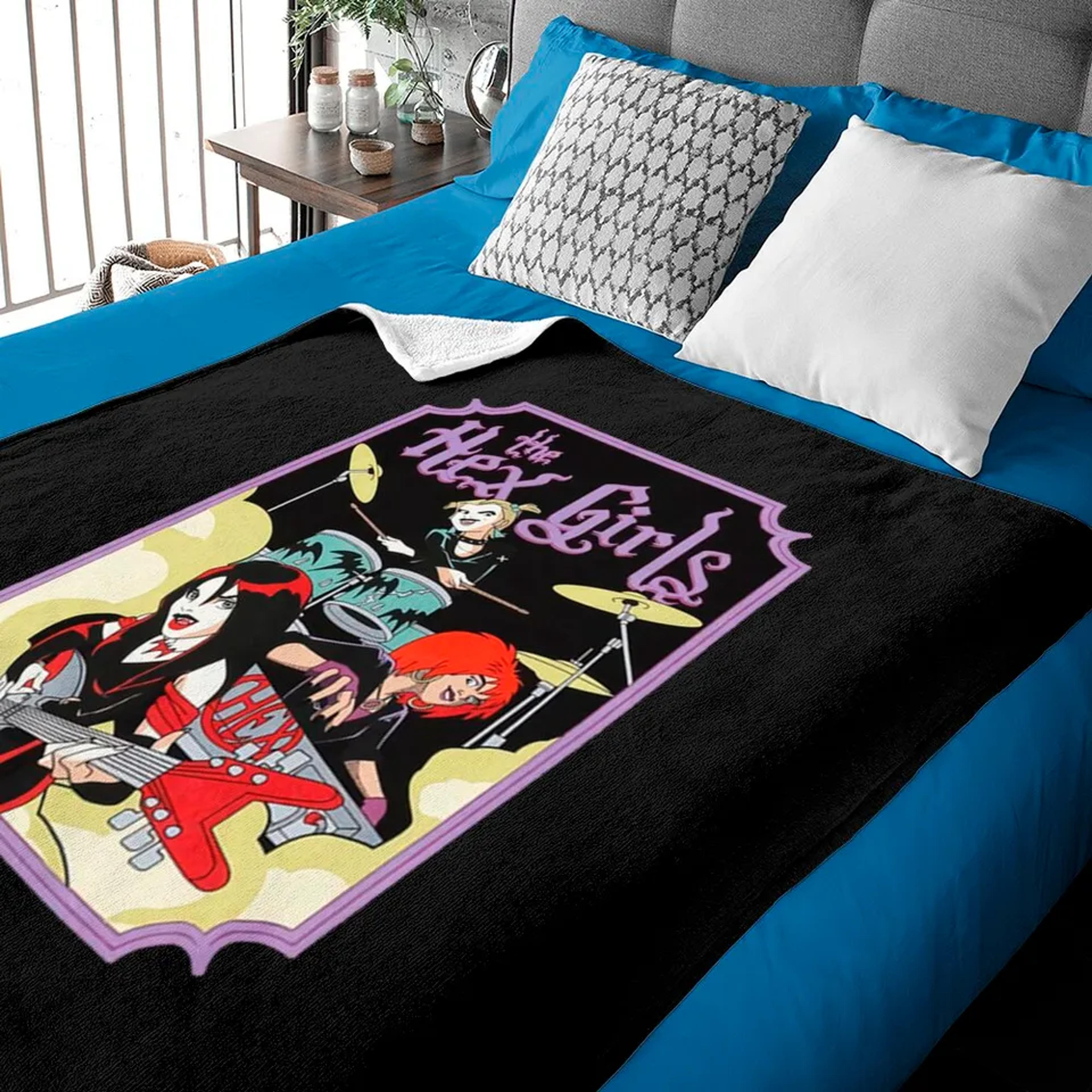 The Hex Girls Baby Blankets,Halloween Retro 90s Baby Blankets, Scooby-Doo The Hex Girls sold by Maria Mony | SKU 12696836 | 65% OFF Printerval