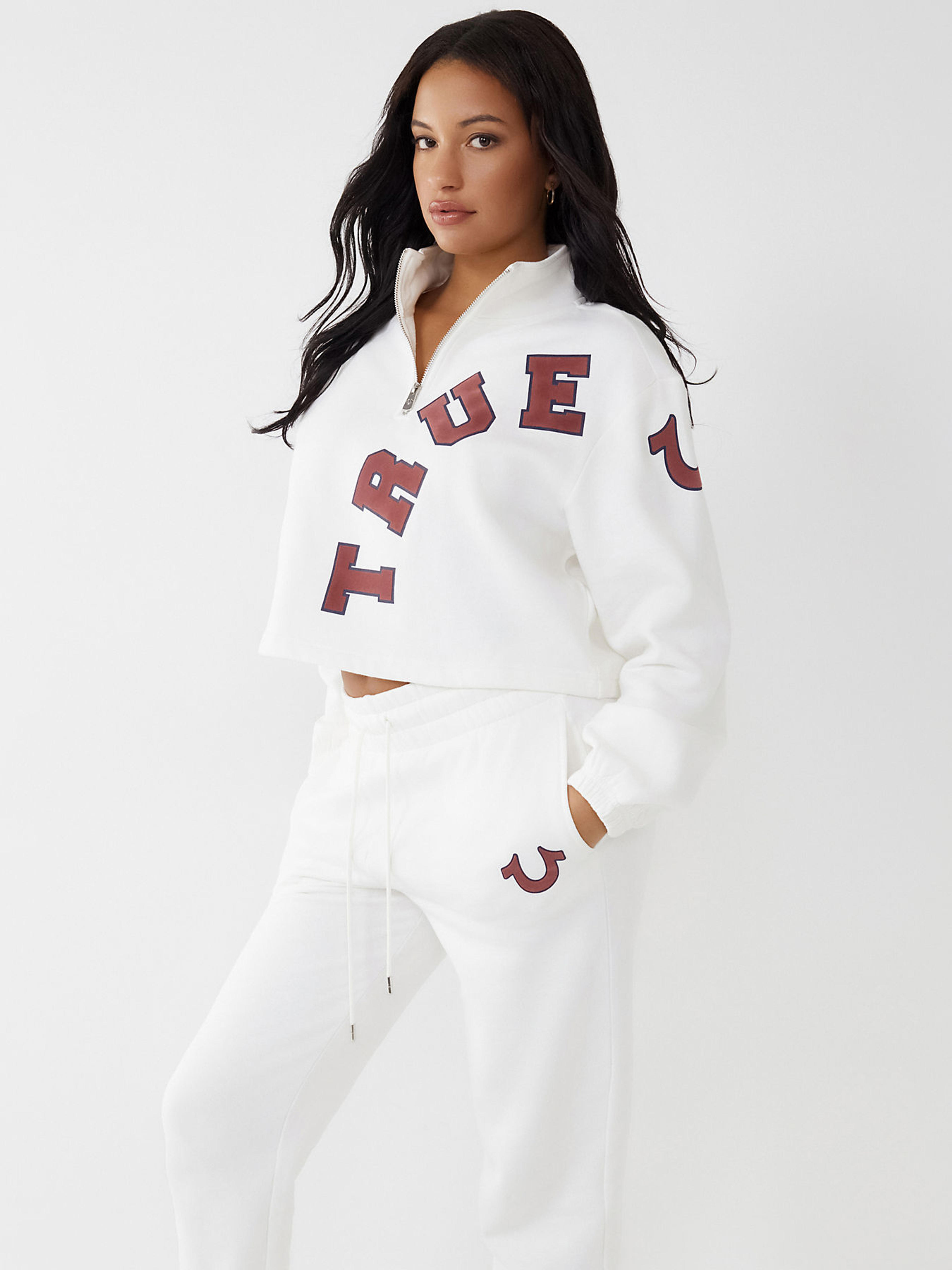 COLLEGIATE ZIP SWEATSHIRT