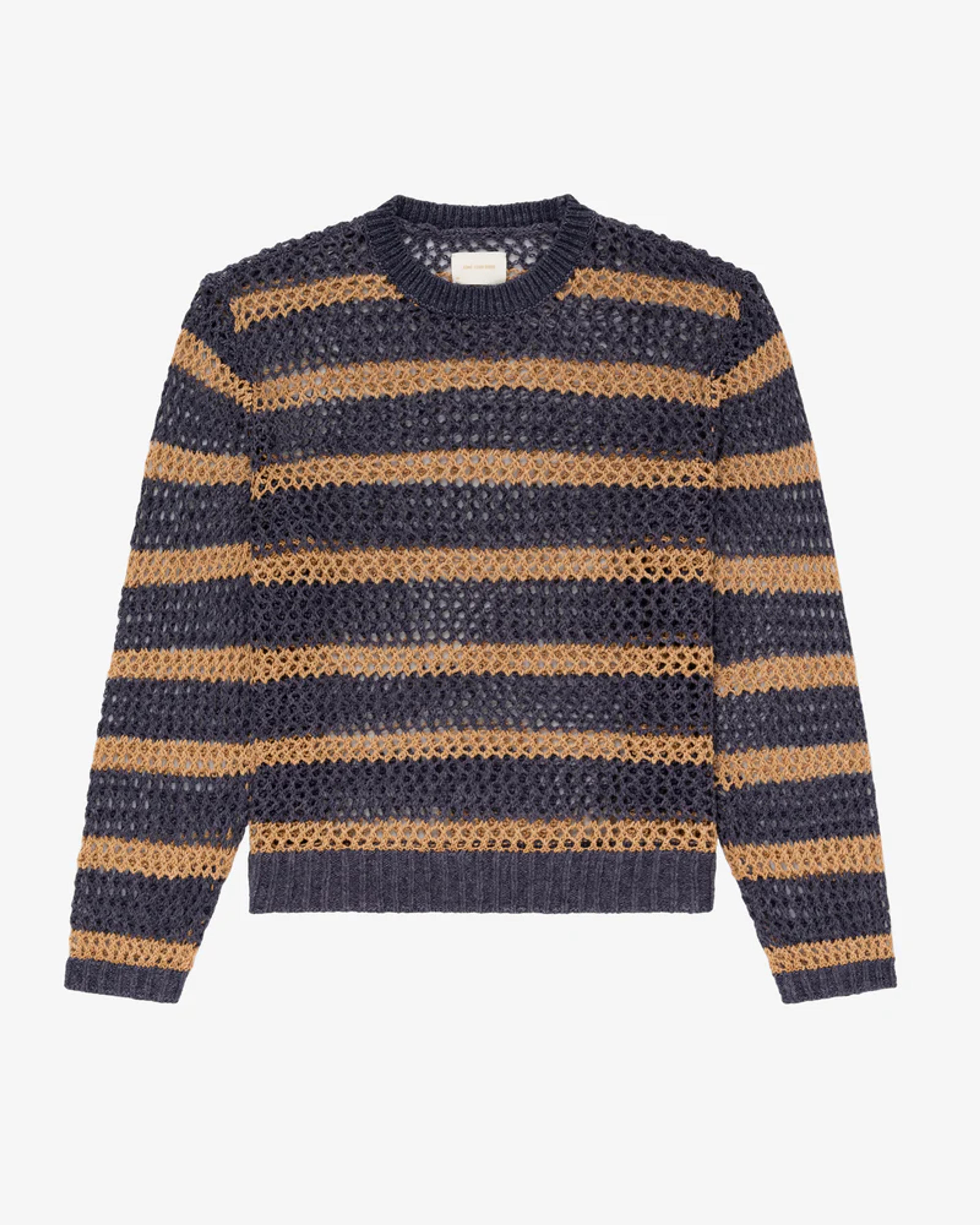 Loose Knit Striped Crewneck Sweater – Aimé Leon Dore