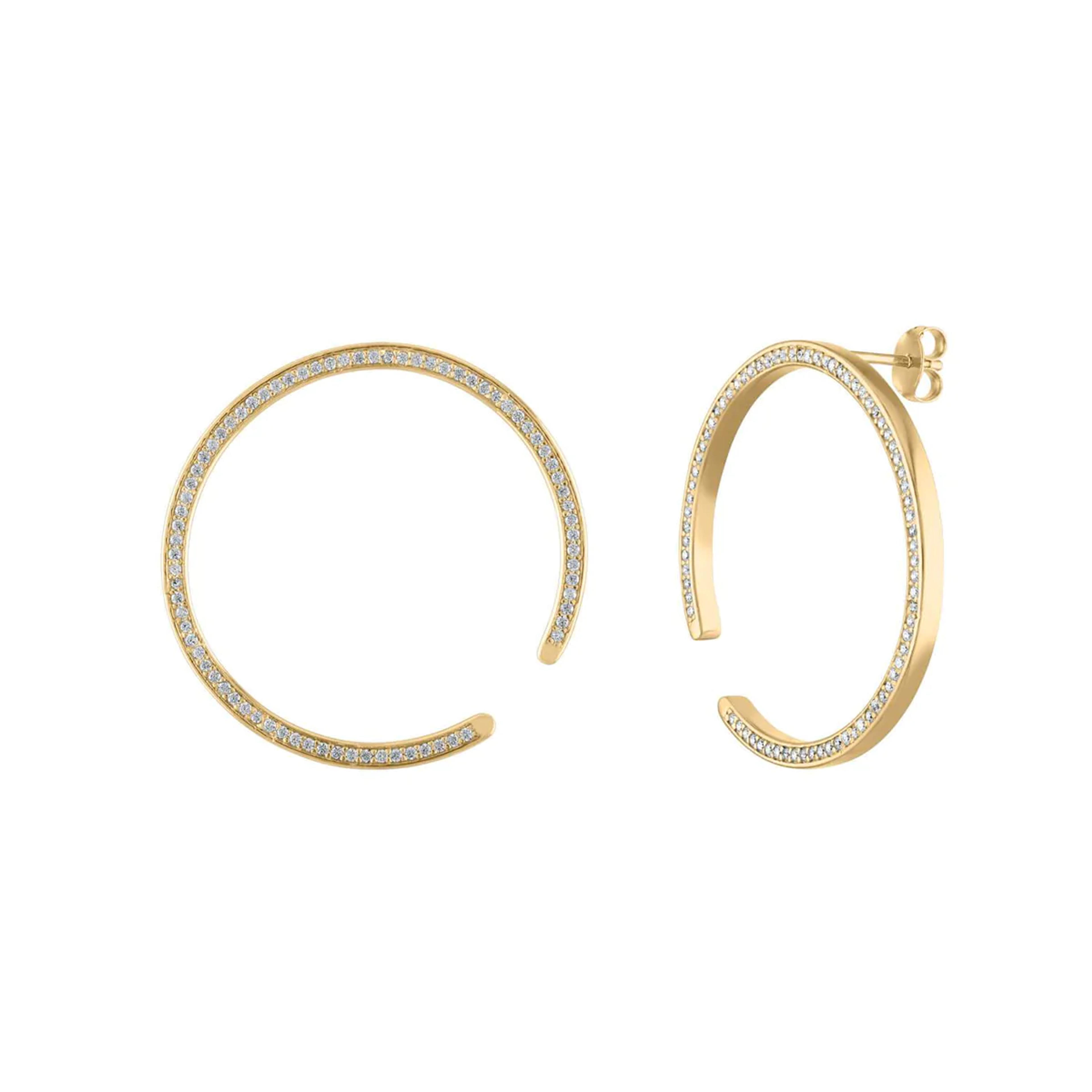 Celestial Illusion Hoops | Maison Miru