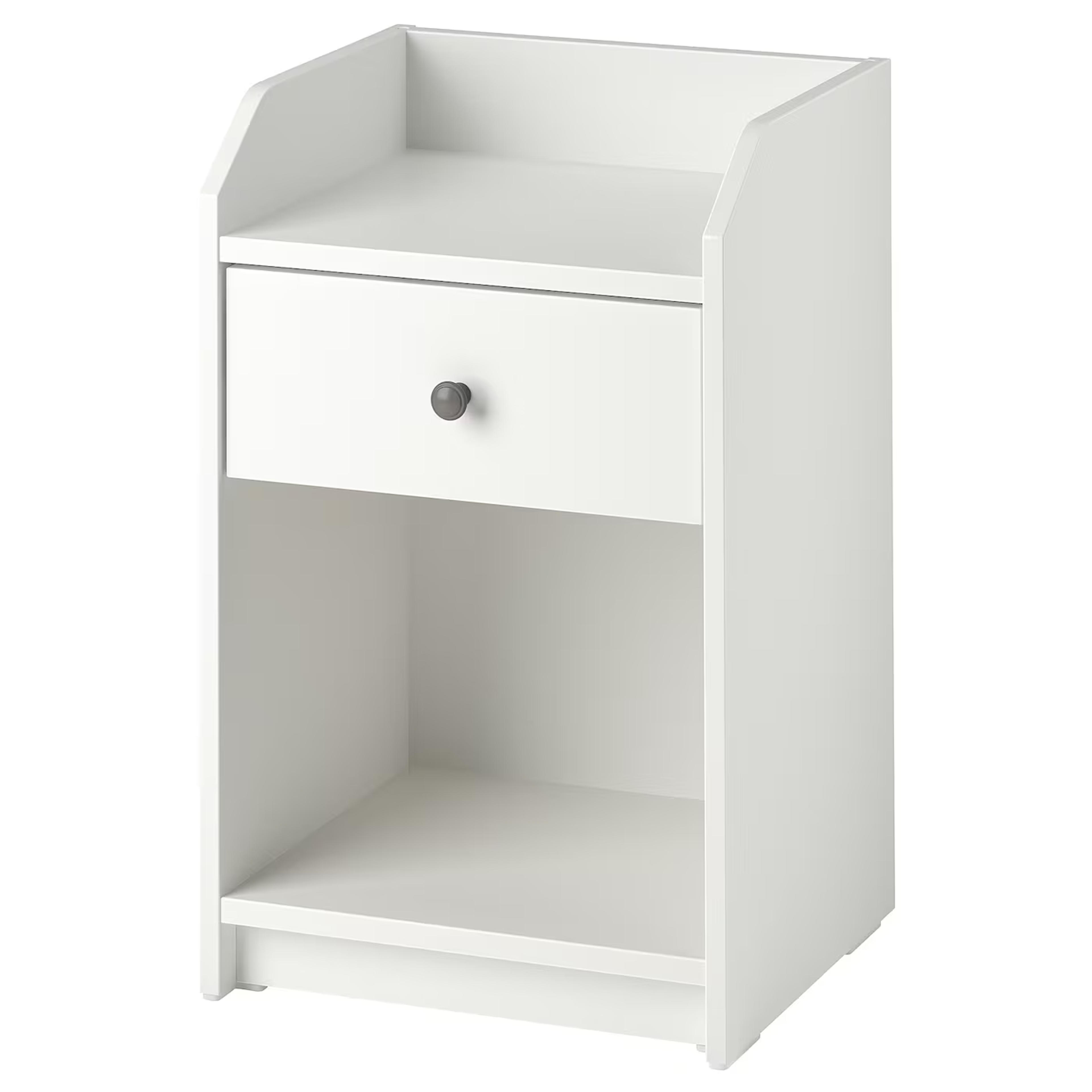 HAUGA - nightstand, white