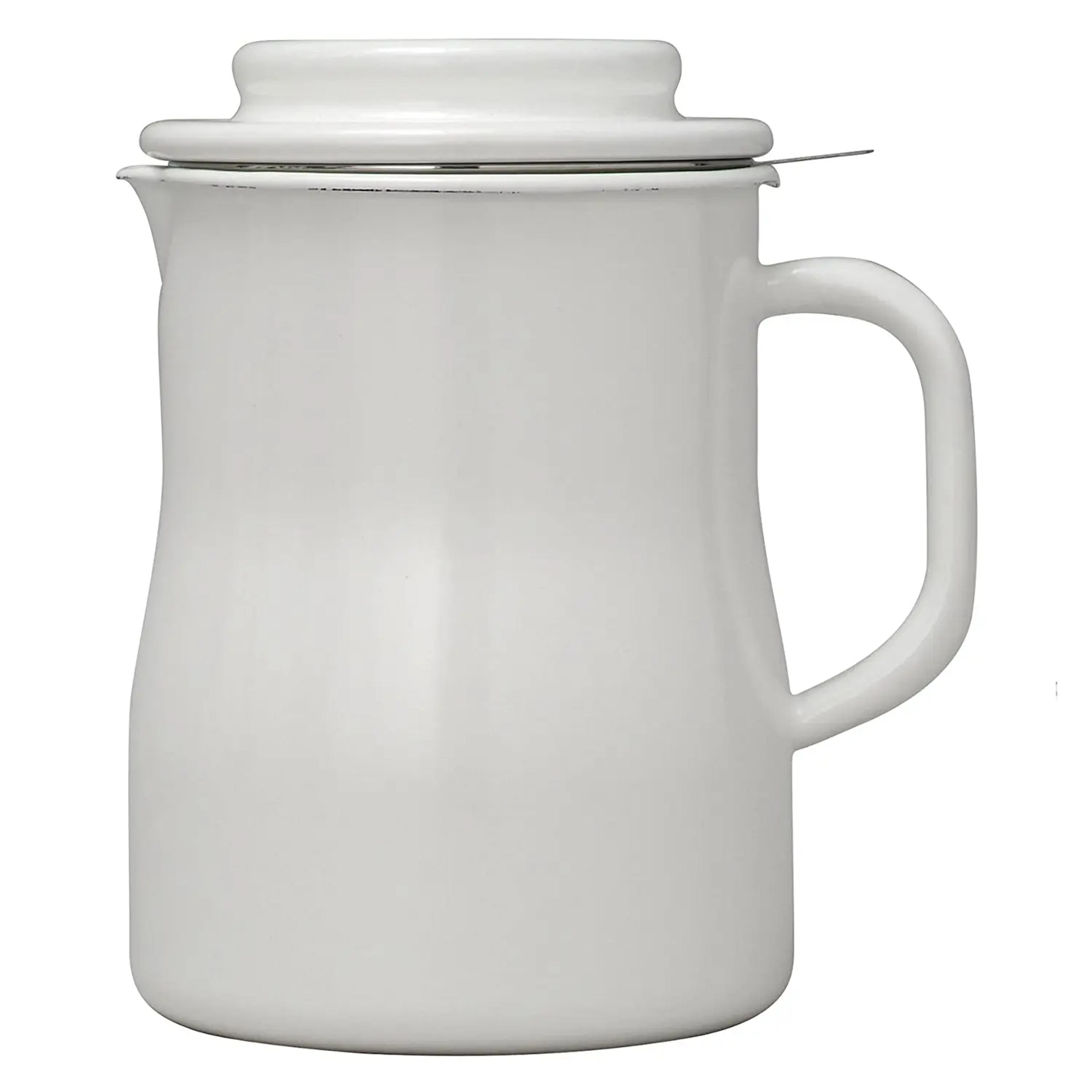 Noda Horo Enamel Oil Pot 2.3L - Globalkitchen Japan