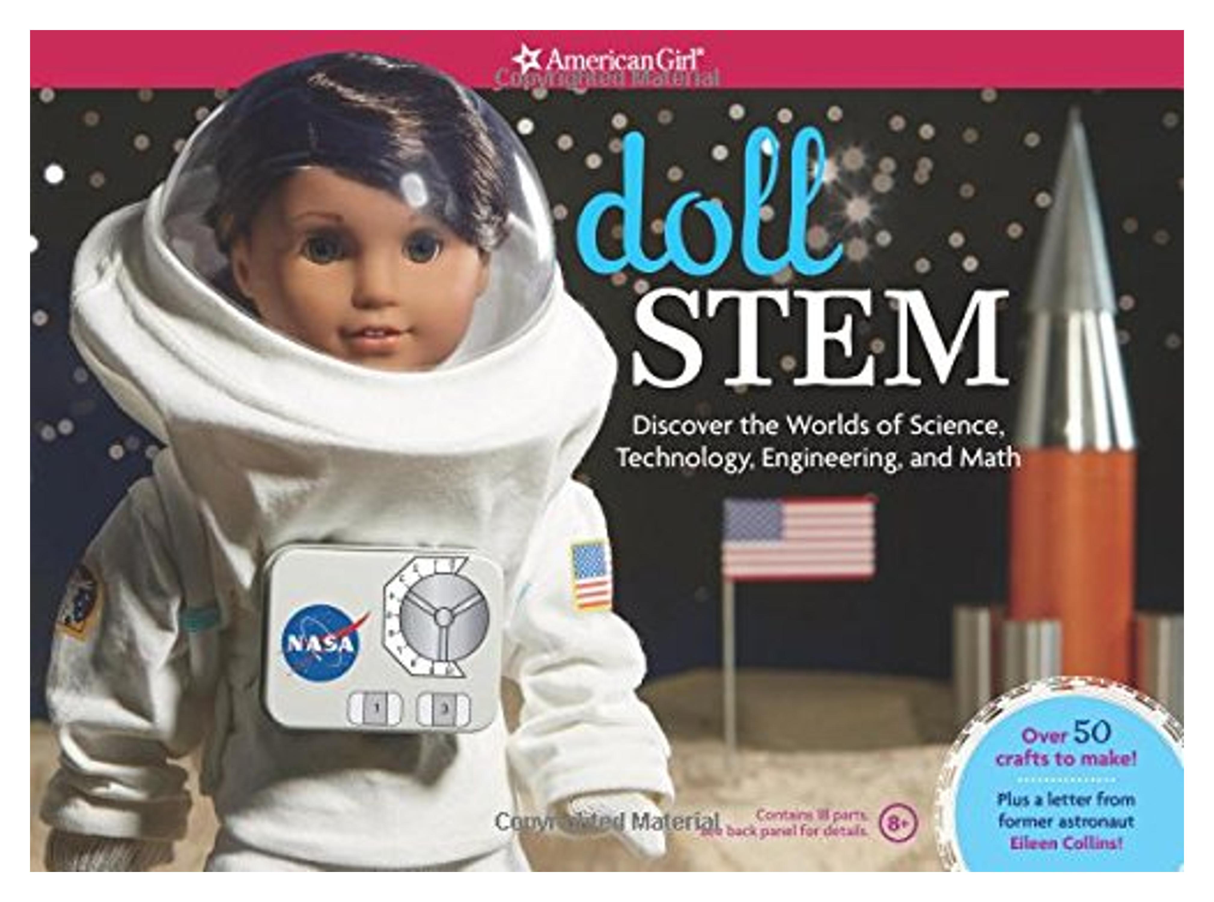 Doll STEM: Discover the worlds of Science, Technology, Engineering, and Math.