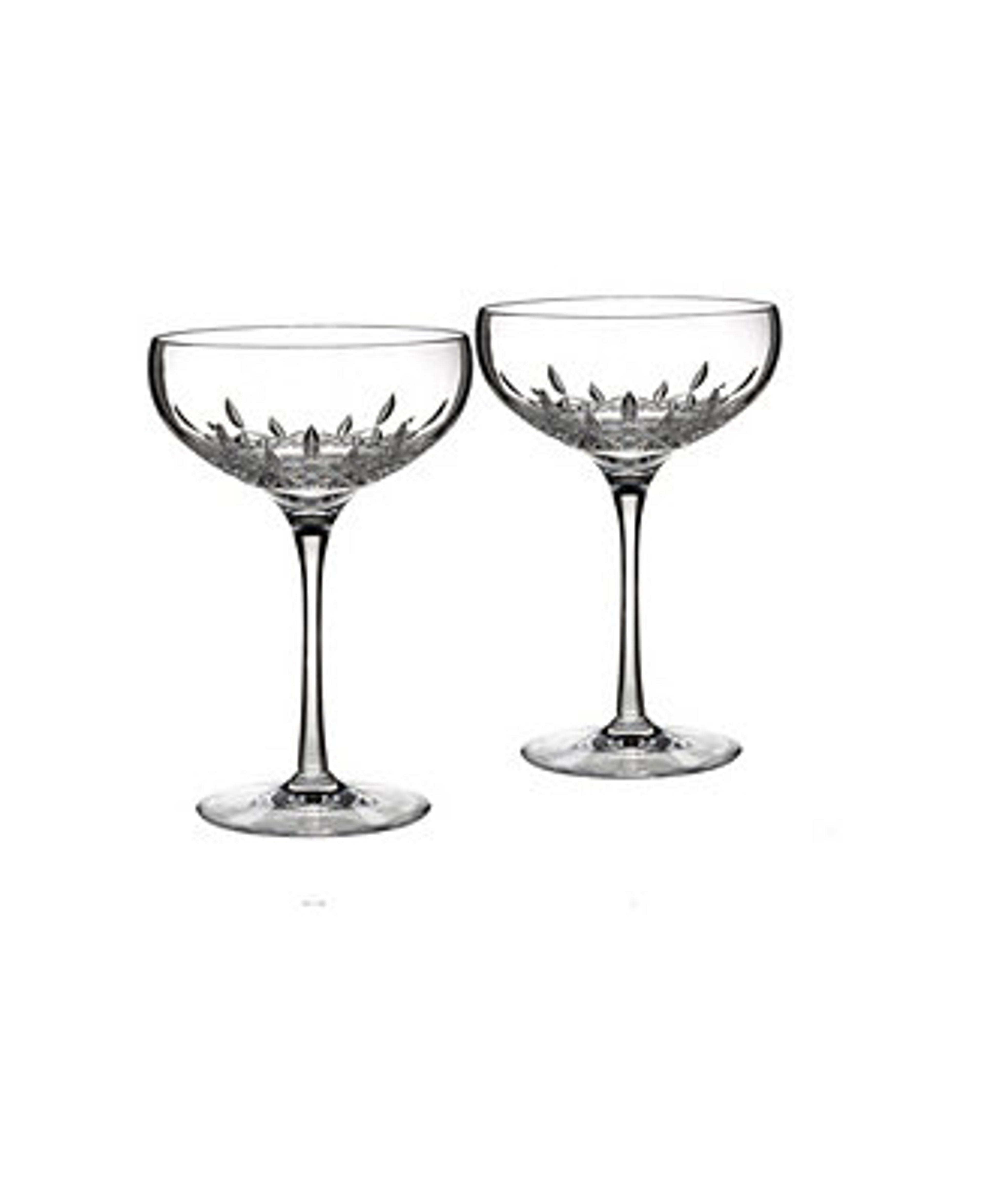 Waterford Lismore Essence 2 Piece Champagne Saucer, 7 Oz & Reviews - Glassware & Drinkware - Dining - Macy's