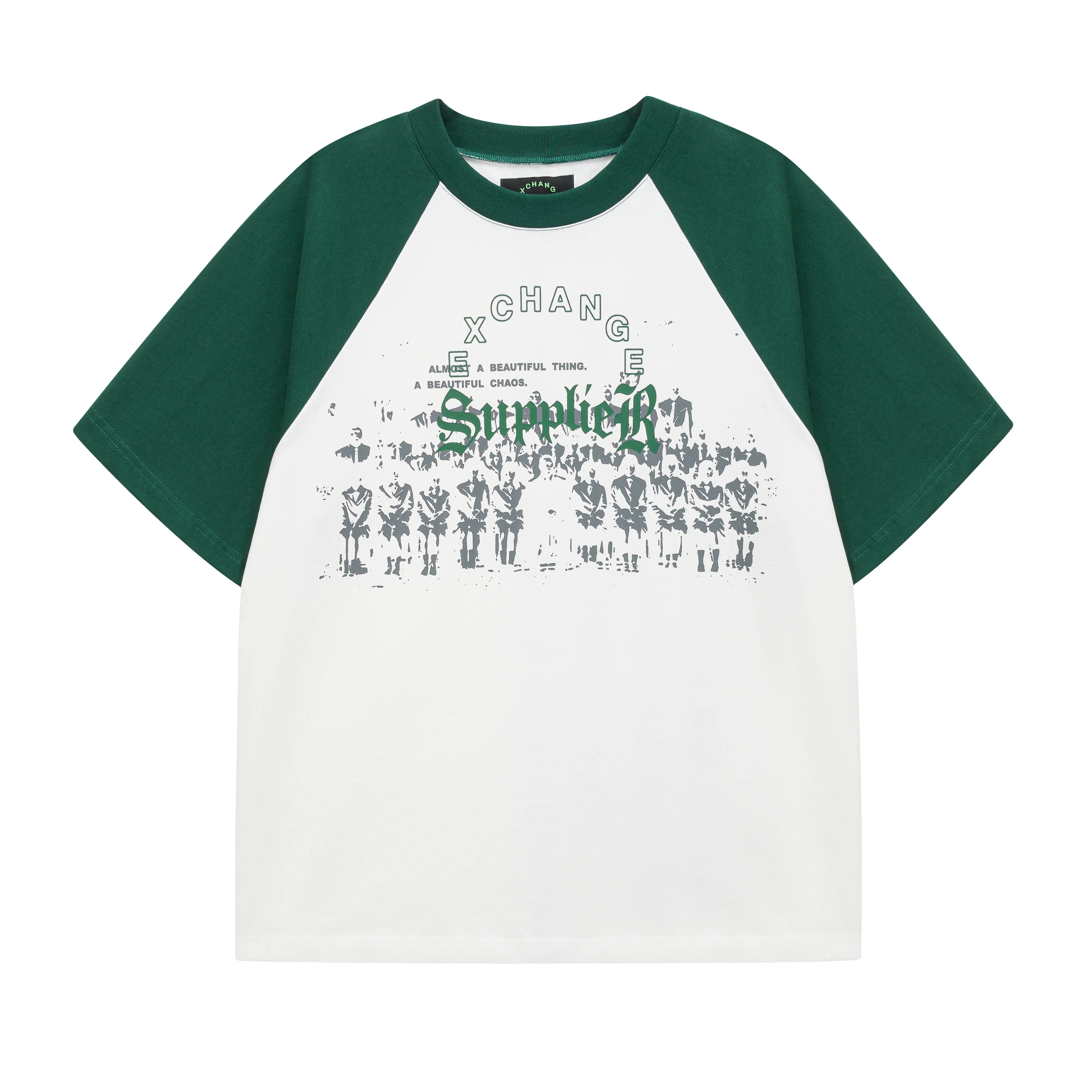 Exchange Program - Supplier Raglan T-Shirt - (White) – DSMNY E-SHOP