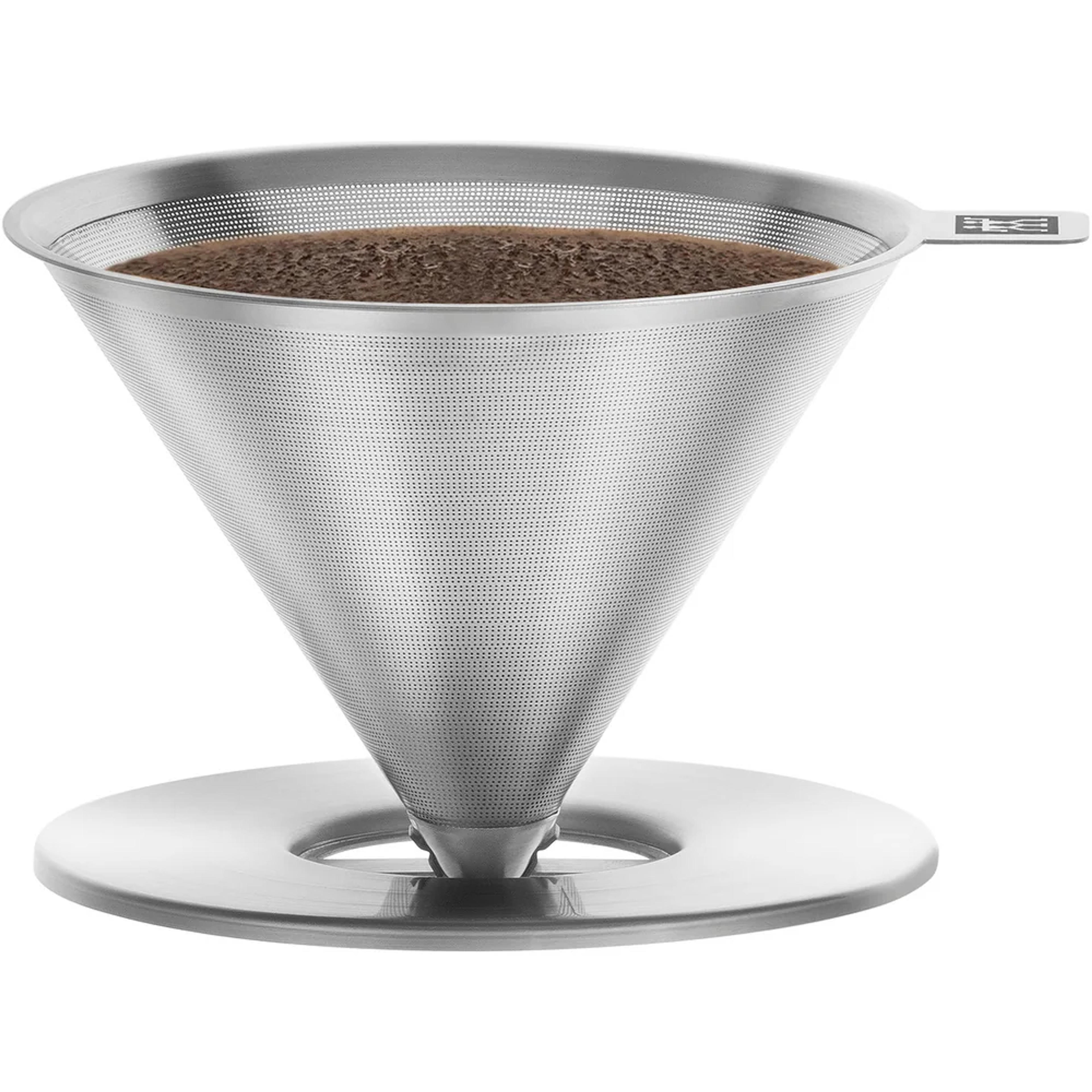 ZWILLING Sorrento Stainless Steel Pour Over Coffee Dripper - Silver - 1 unit - Bed Bath & Beyond - 38192437