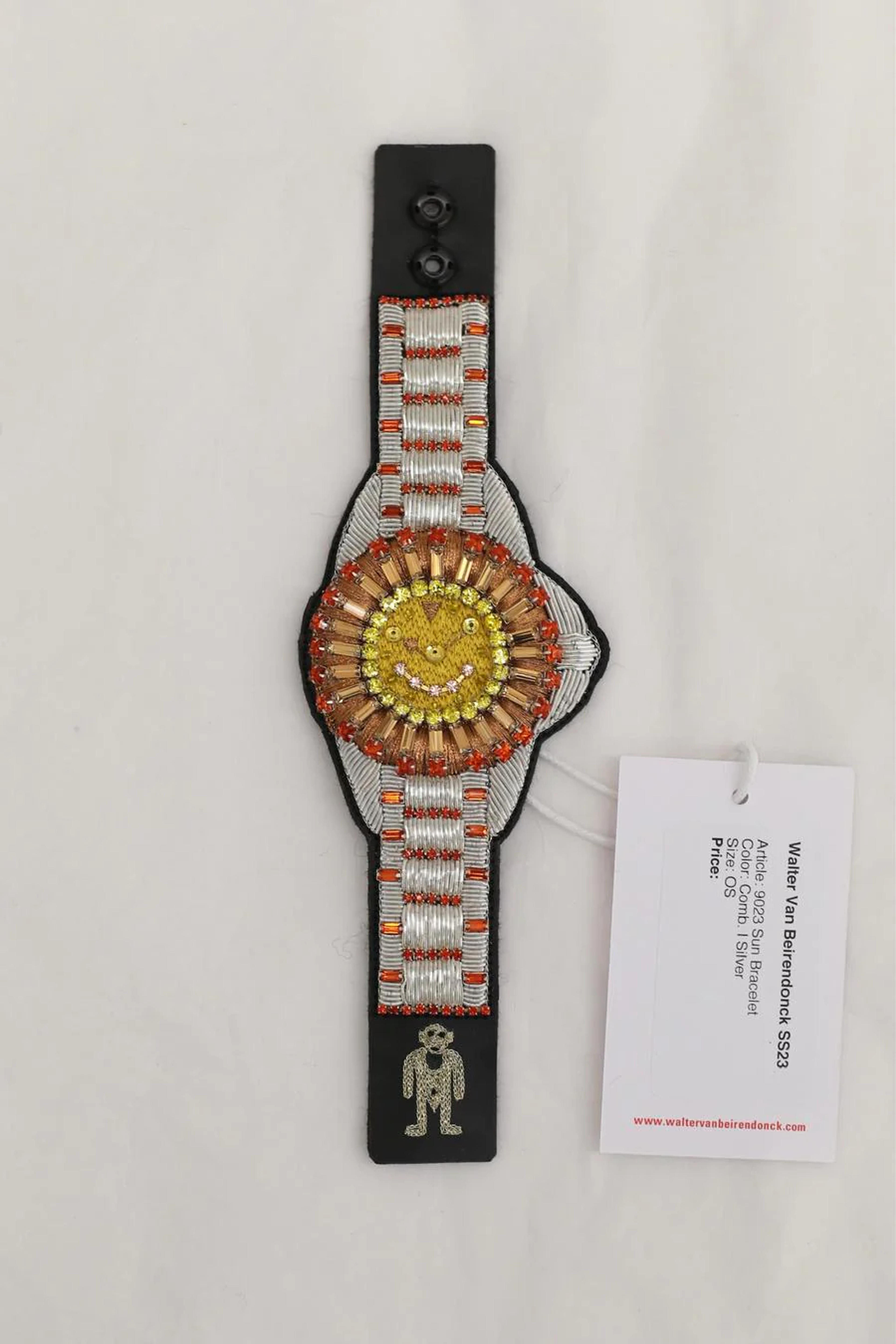 Walter Van Beirendonck Sun Bracelet 9023 Silver