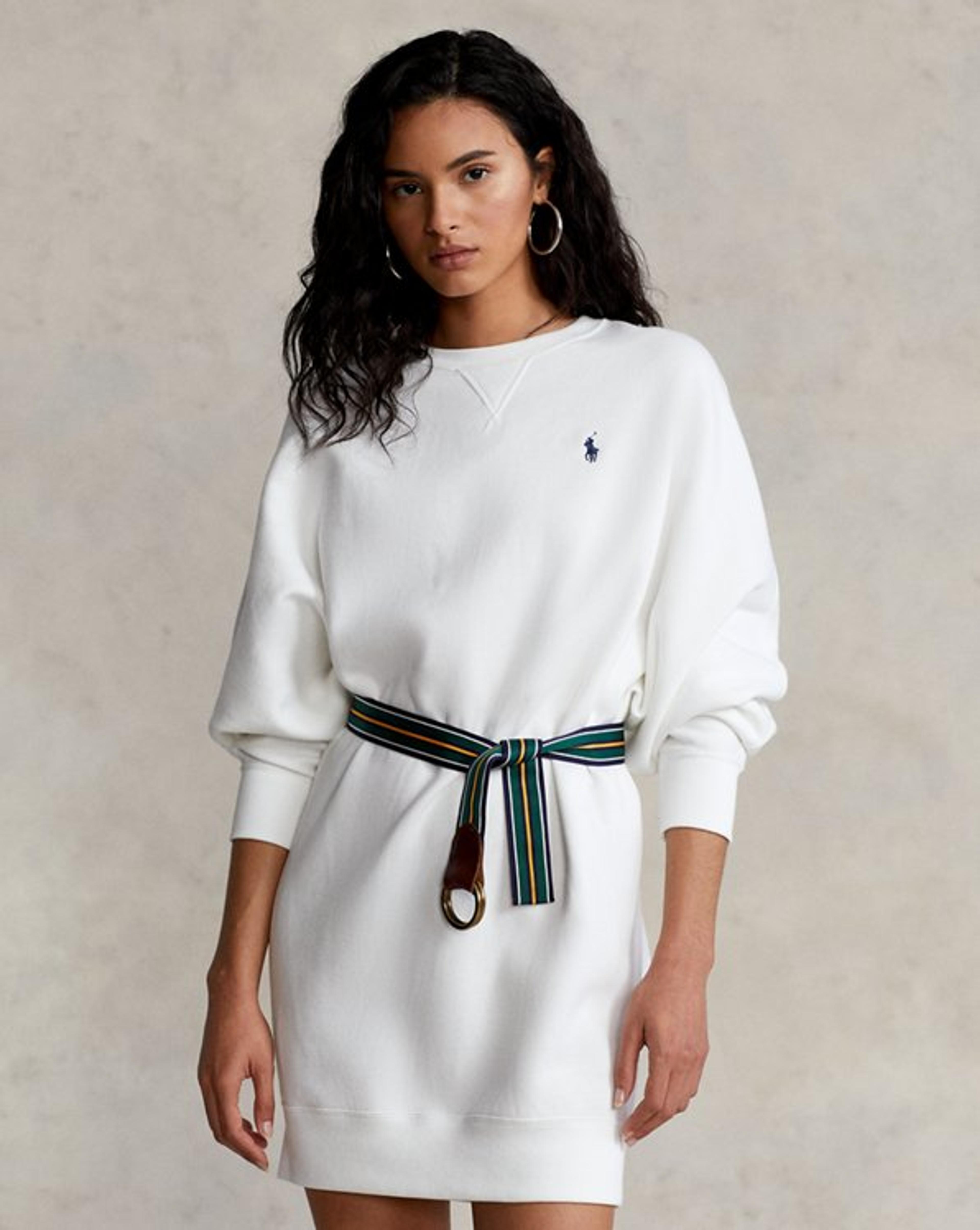 Oversize Dolman Fleece Dress