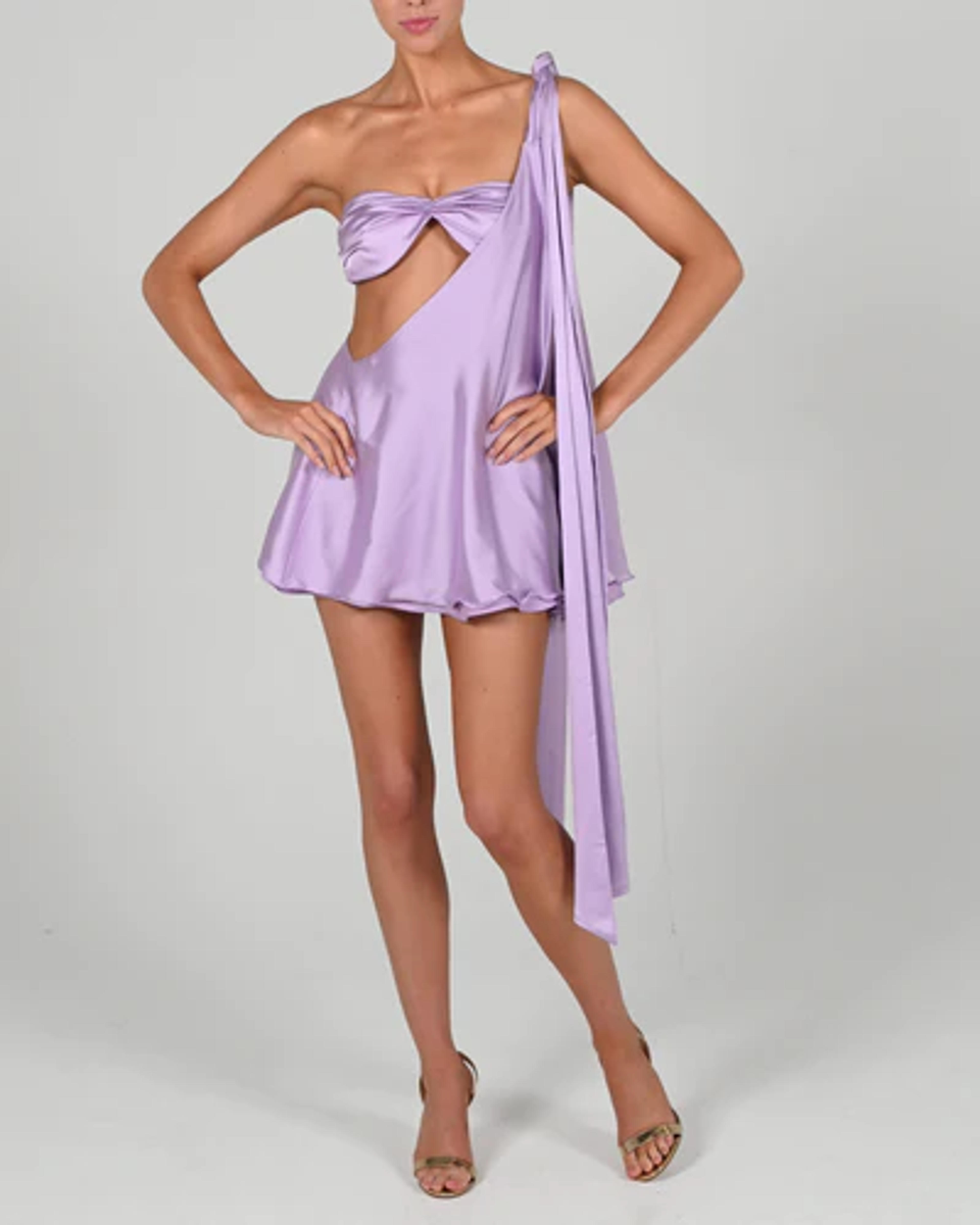 Anthia Dress in Lilac – The Dolls House Fashion