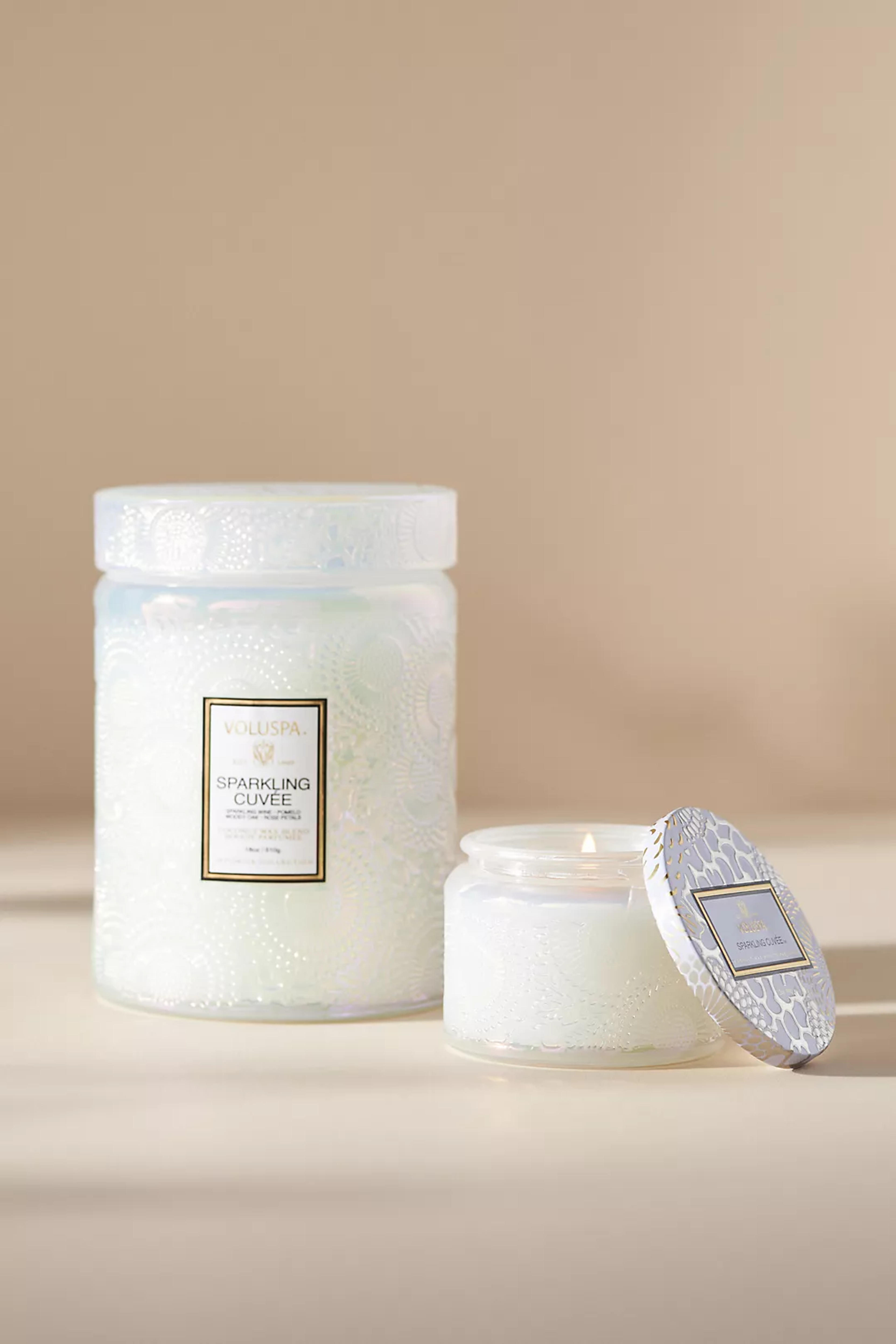 Voluspa Japonica Sparkling Cuvée Glass Jar Candle​ | Anthropologie