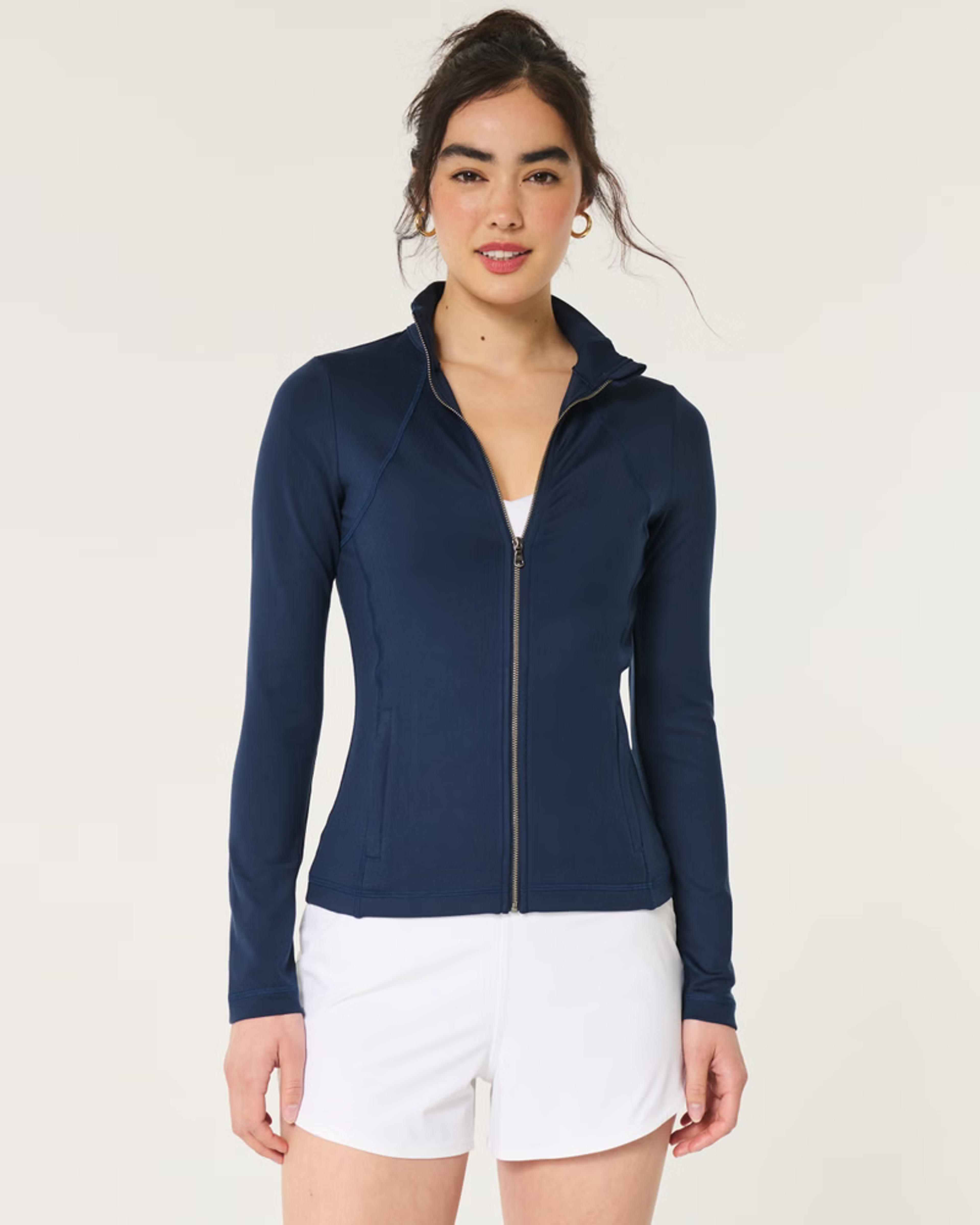 Women's Gilly Hicks Active Recharge Zip-Up Jacket | Women's Tops | HollisterCo.com