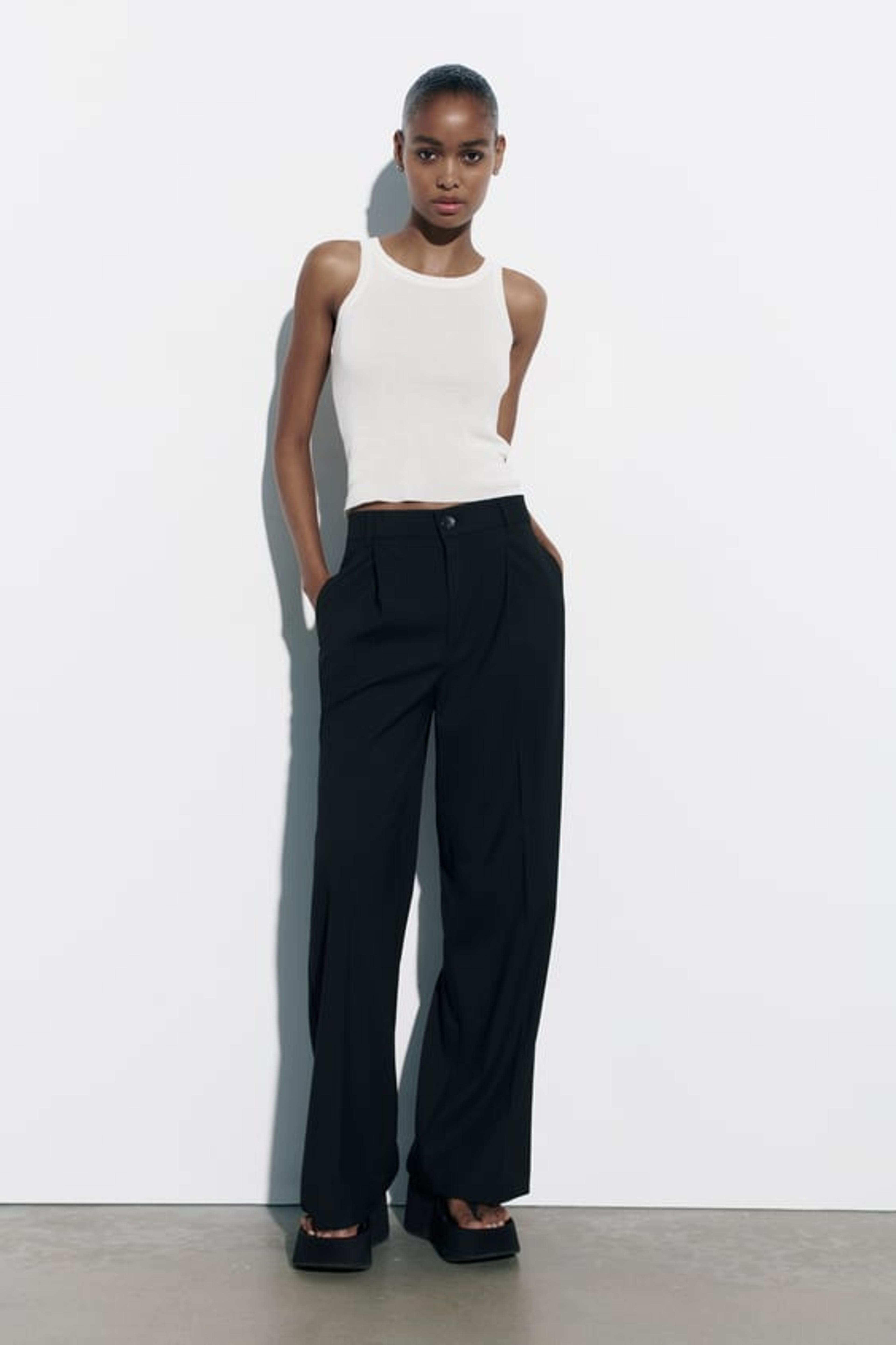 FULL LENGTH PANTS - Black | ZARA United States