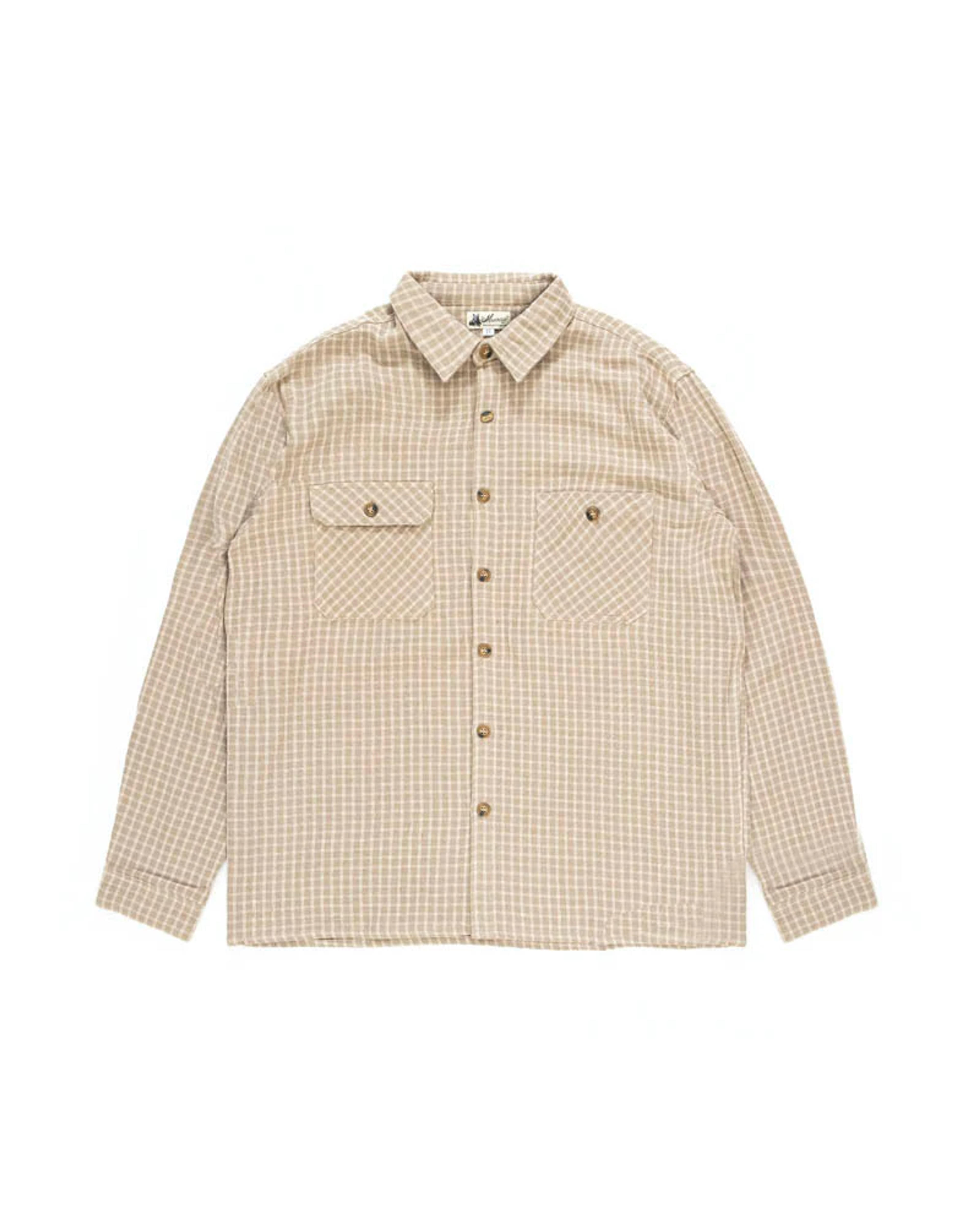 The Lachlan Shirt in Ecru