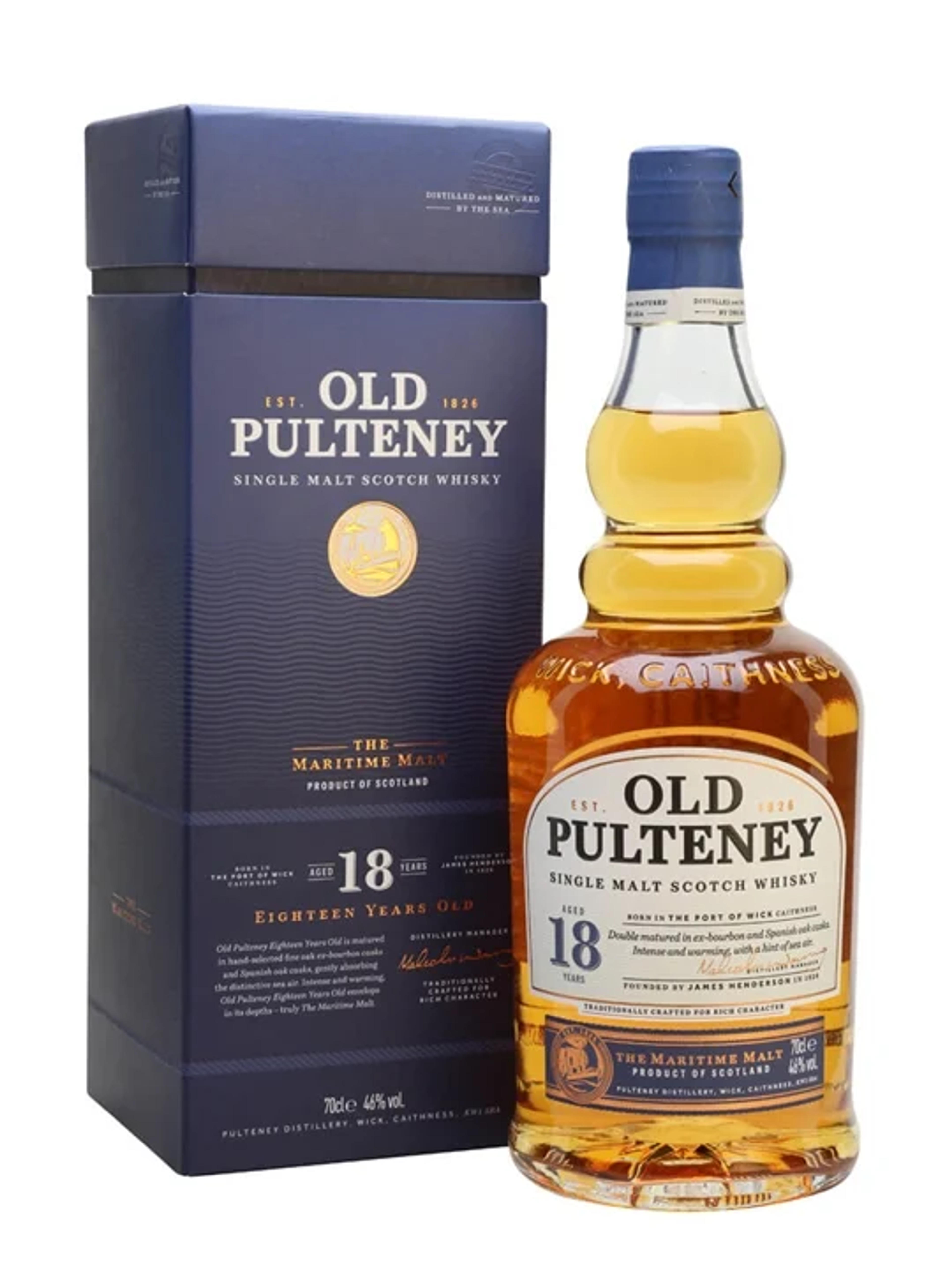 Old Pulteney 18 Year Old Scotch Whisky