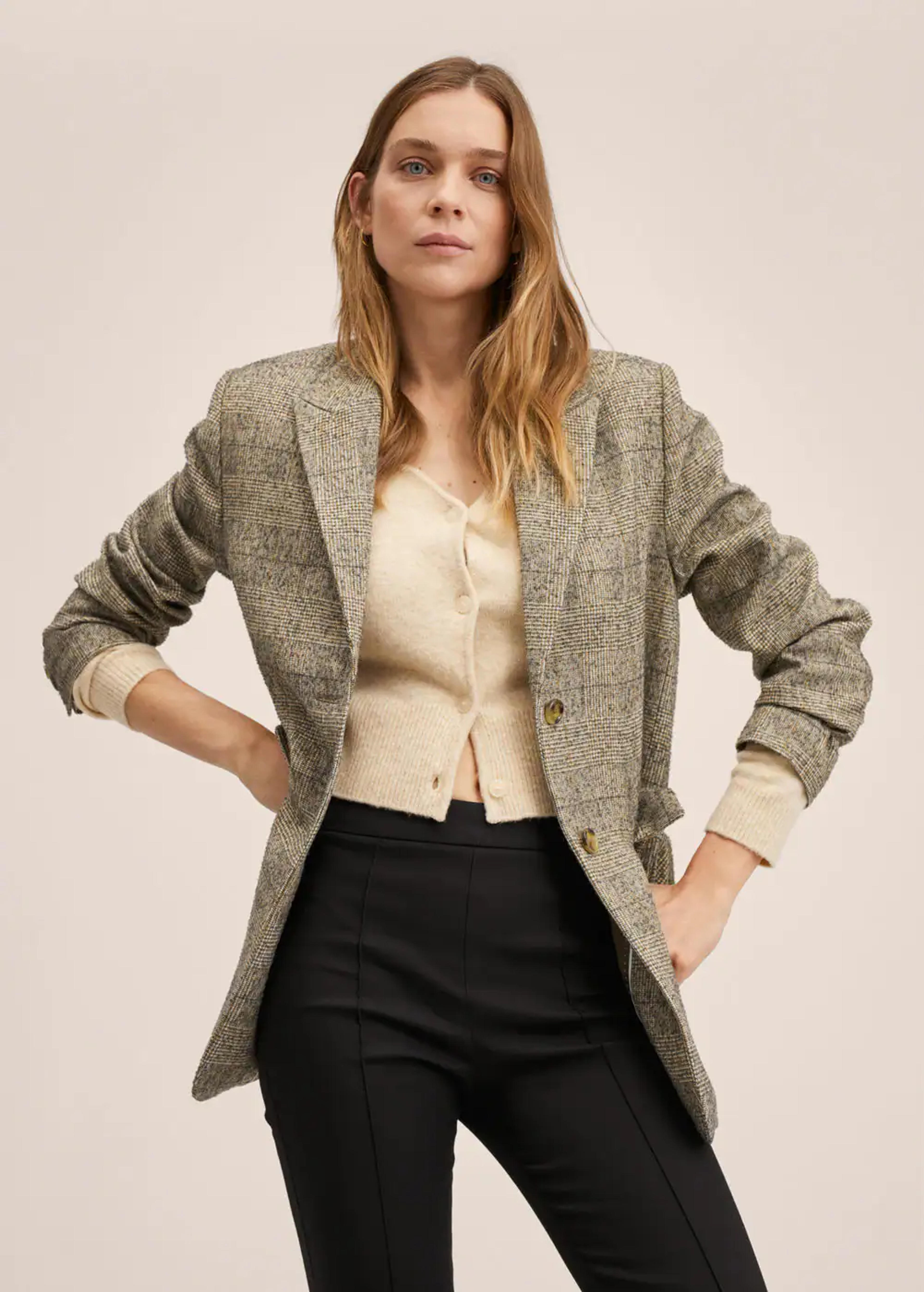 Masculine style blazer - Women | Mango USA