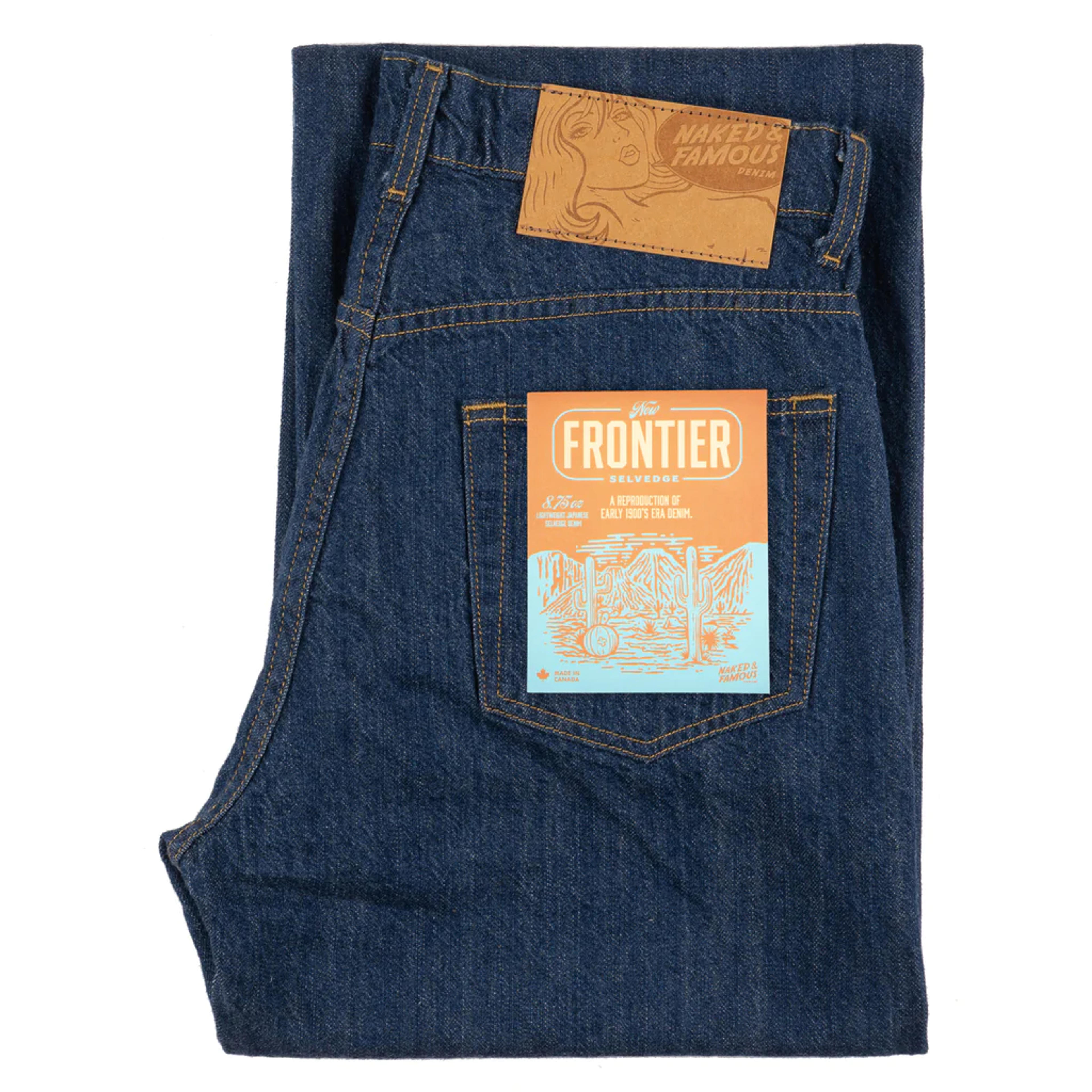 Strong Guy - New Frontier Selvedge | Naked & Famous Denim – Tate + Yoko