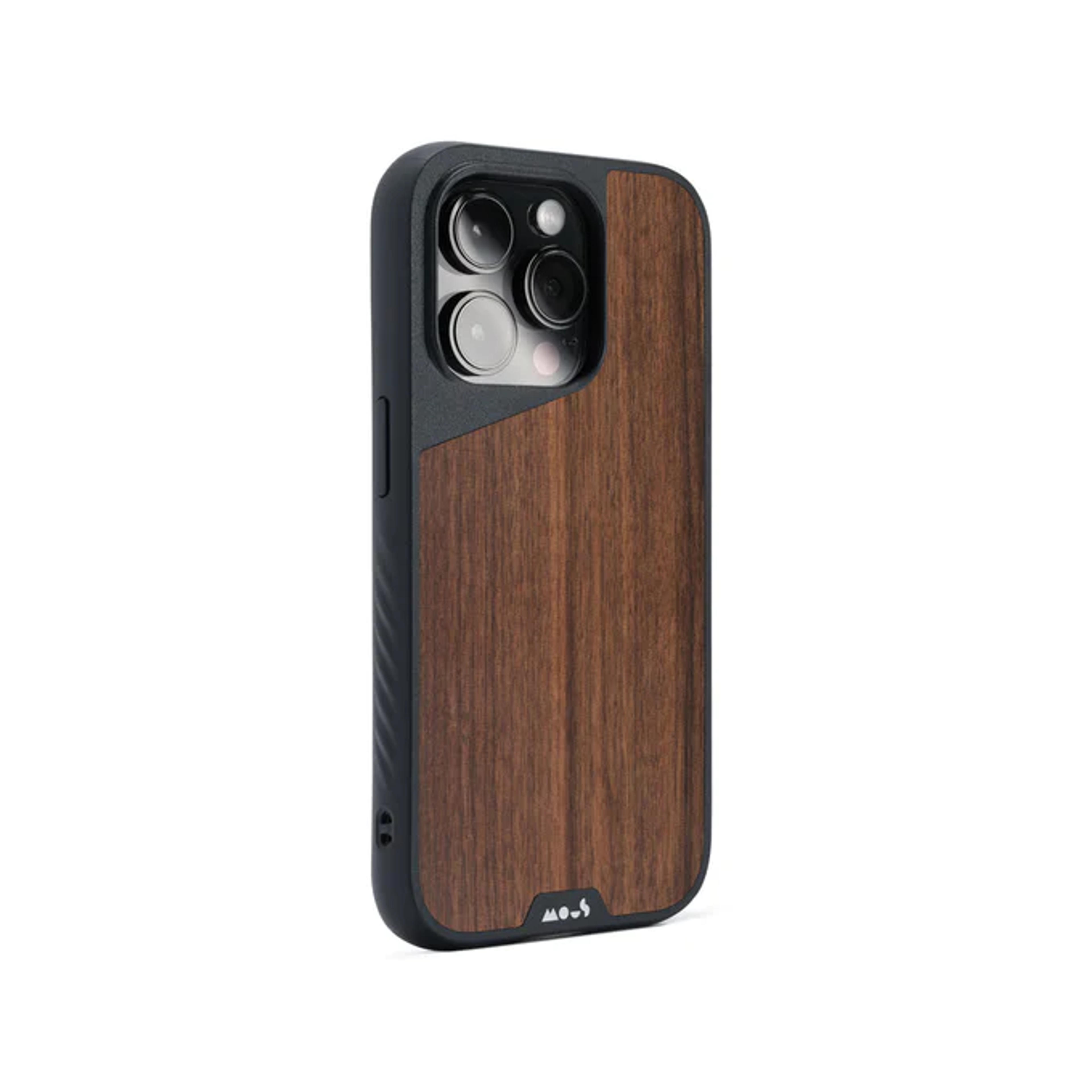 Mous | MagSafe® Compatible Walnut Phone Case - Limitless 5.0